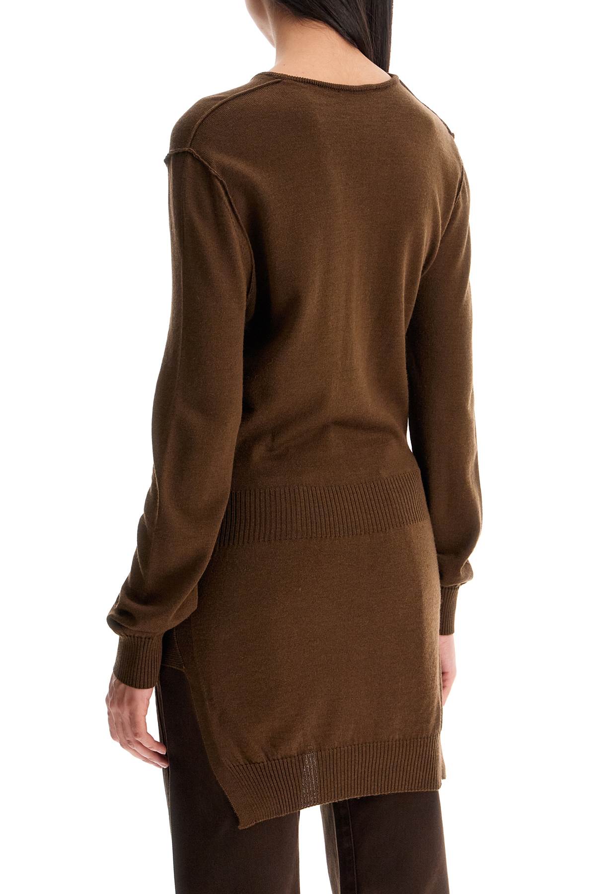 Lemaire Tie-Back Wool Knit Sweater image 2