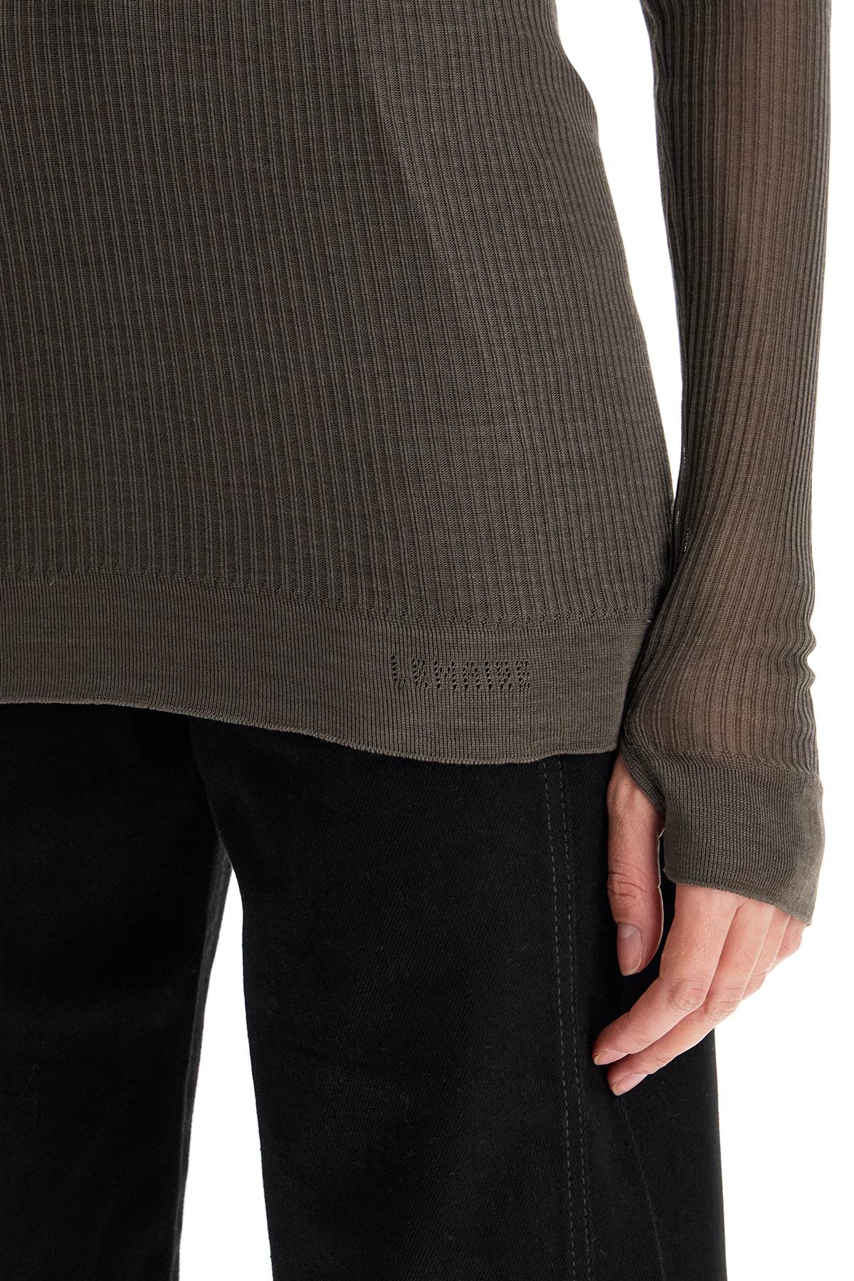 Lemaire Seamless Ribbed Long Sleeve Top image 3