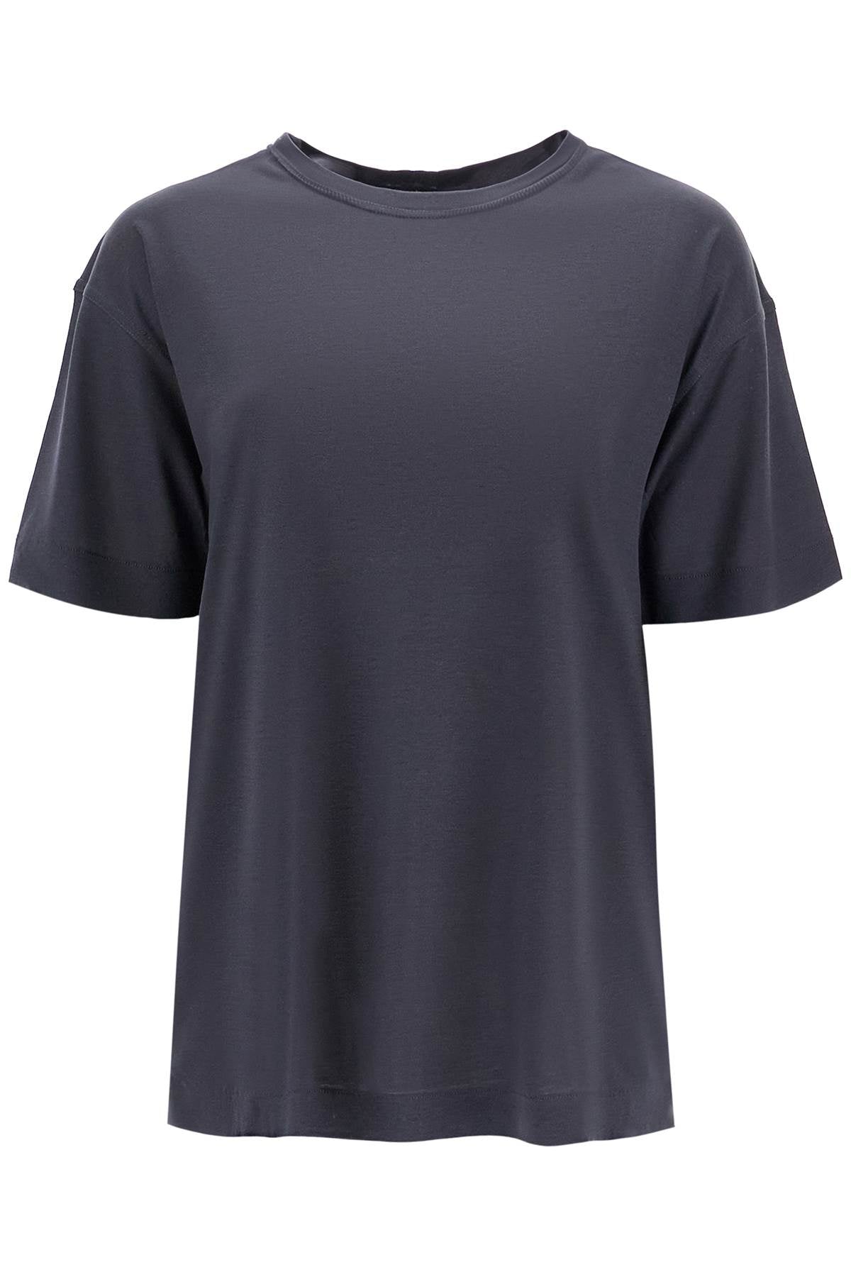 Lemaire Silk Crewneck T-Shirt - Square Fit image 0