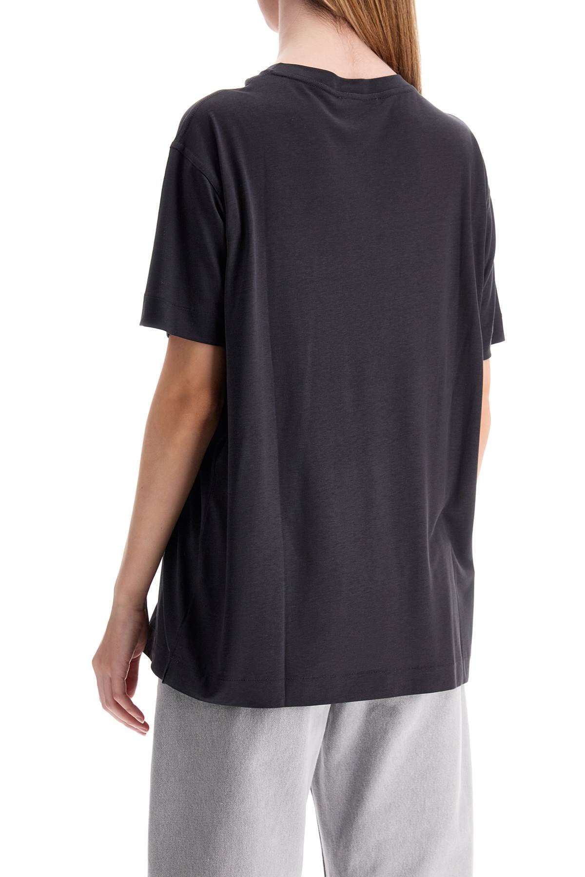 Lemaire Silk Crewneck T-Shirt - Square Fit image 2