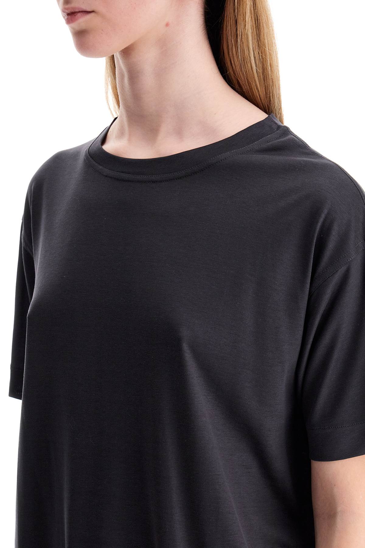 Lemaire Silk Crewneck T-Shirt - Square Fit image 3