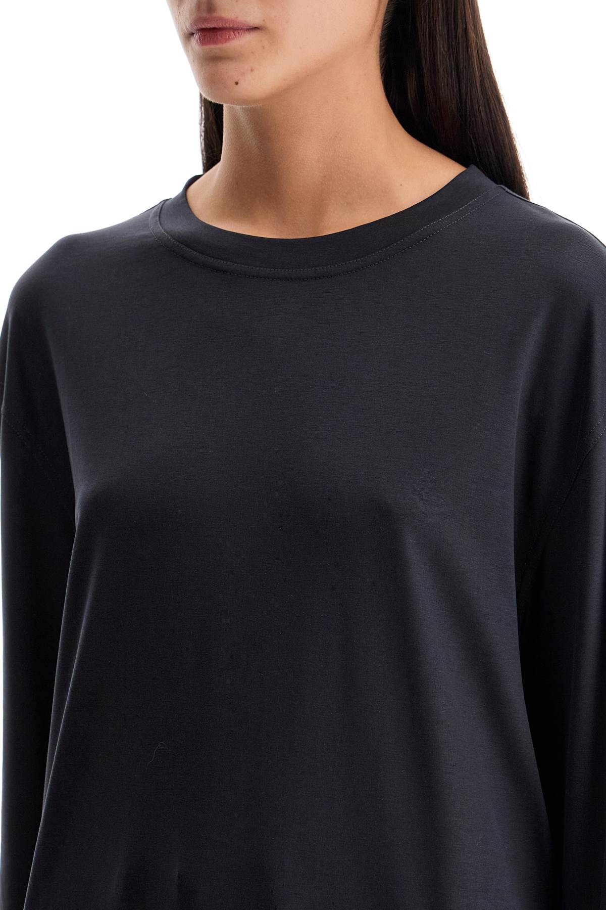 Lemaire Long-Sleeve Silk T-Shirt image 3