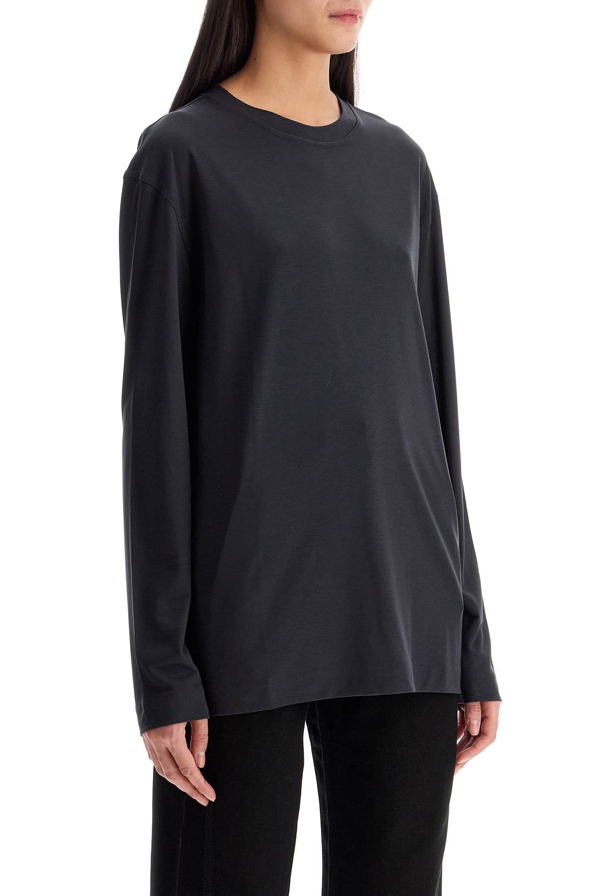 Lemaire Long-Sleeve Silk T-Shirt image 1