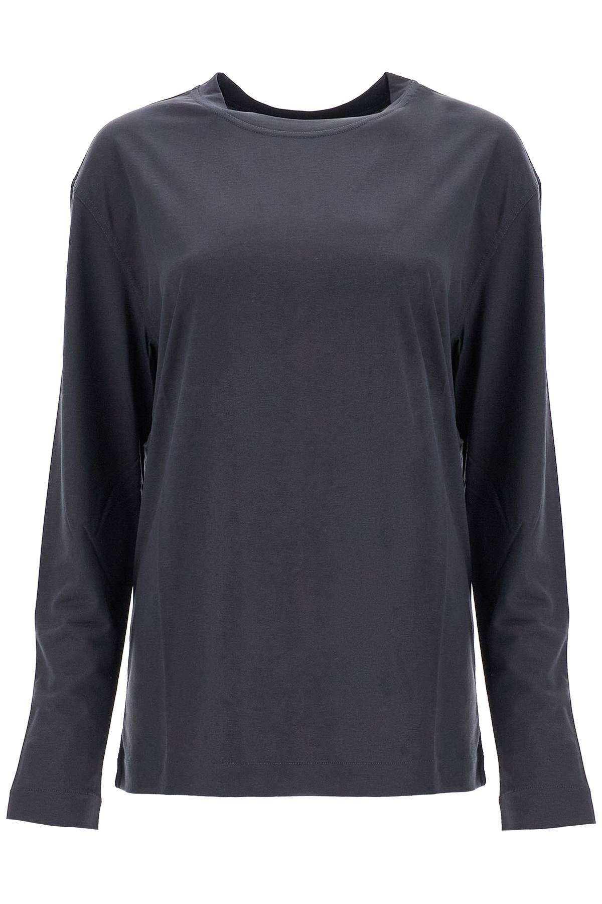 Lemaire Long-Sleeve Silk T-Shirt image 0