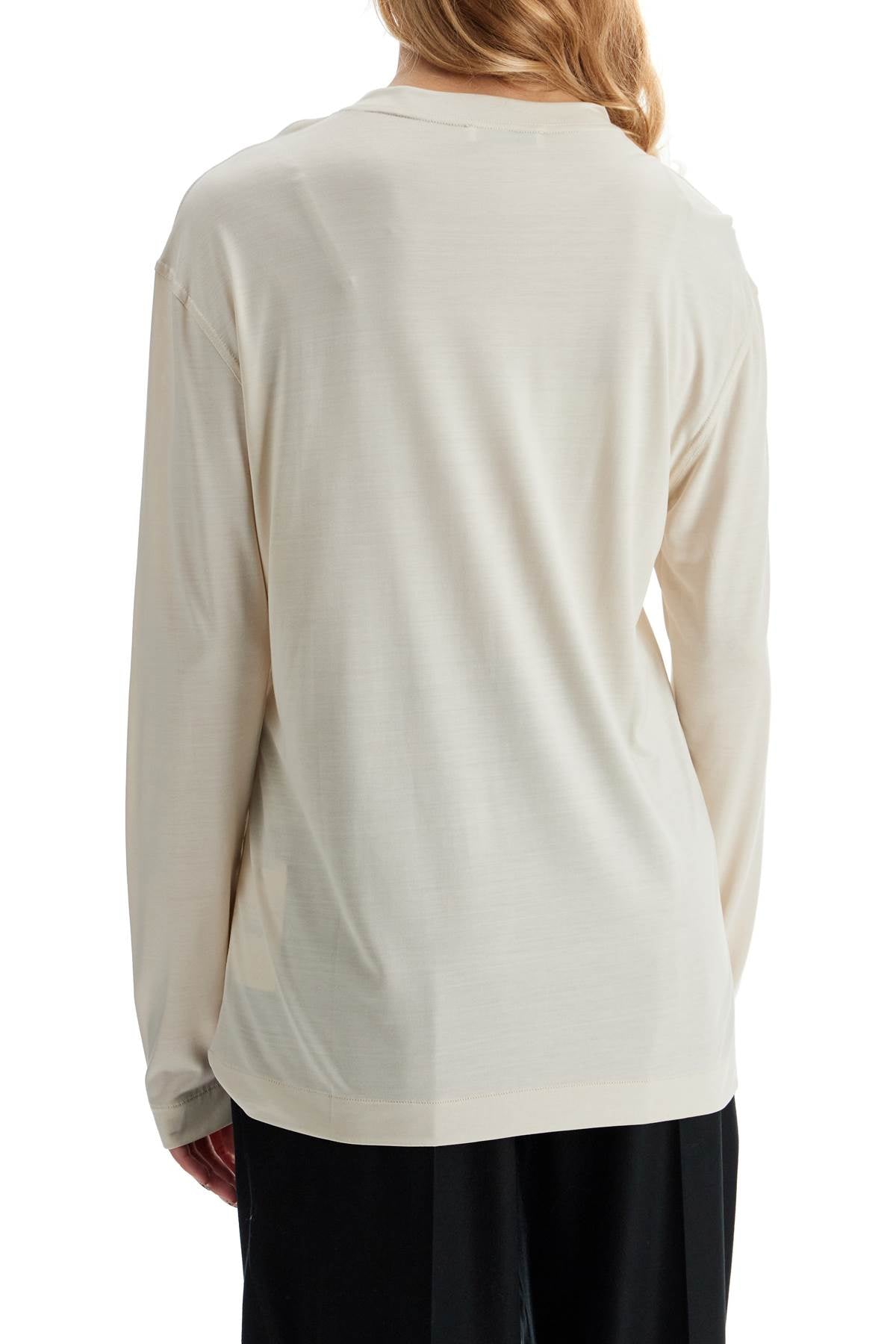 Lemaire Long-Sleeve Silk T-Shirt image 2