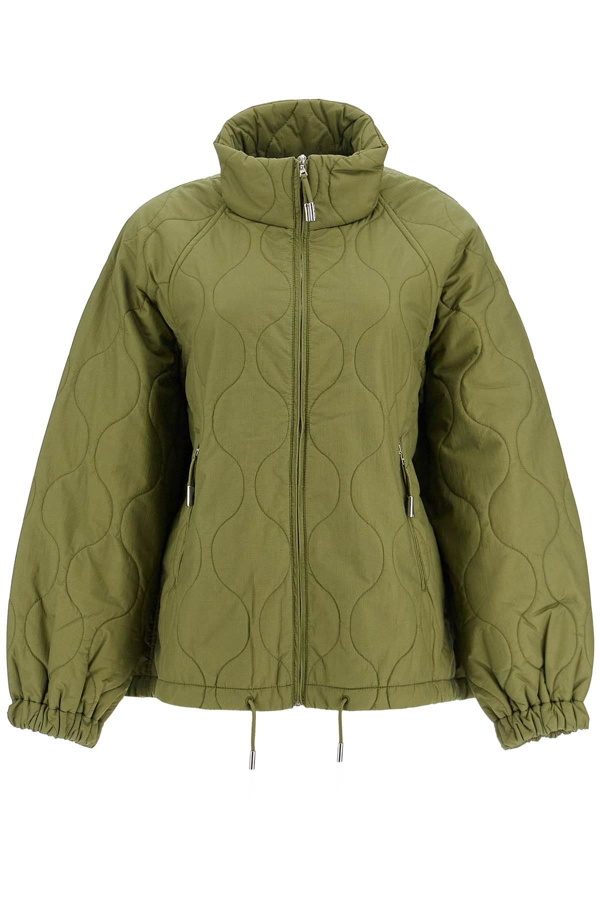 Ienki Ienki Quilted Trail Jacket: Boxy Fit, Recycled Silk Pad image 0