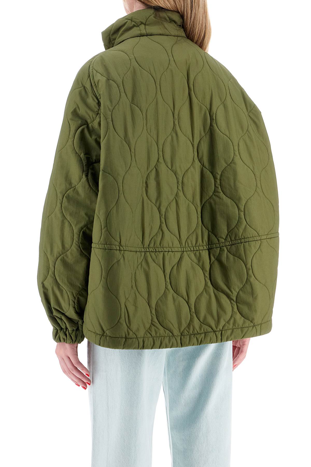 Ienki Ienki Quilted Trail Jacket: Boxy Fit, Recycled Silk Pad image 2