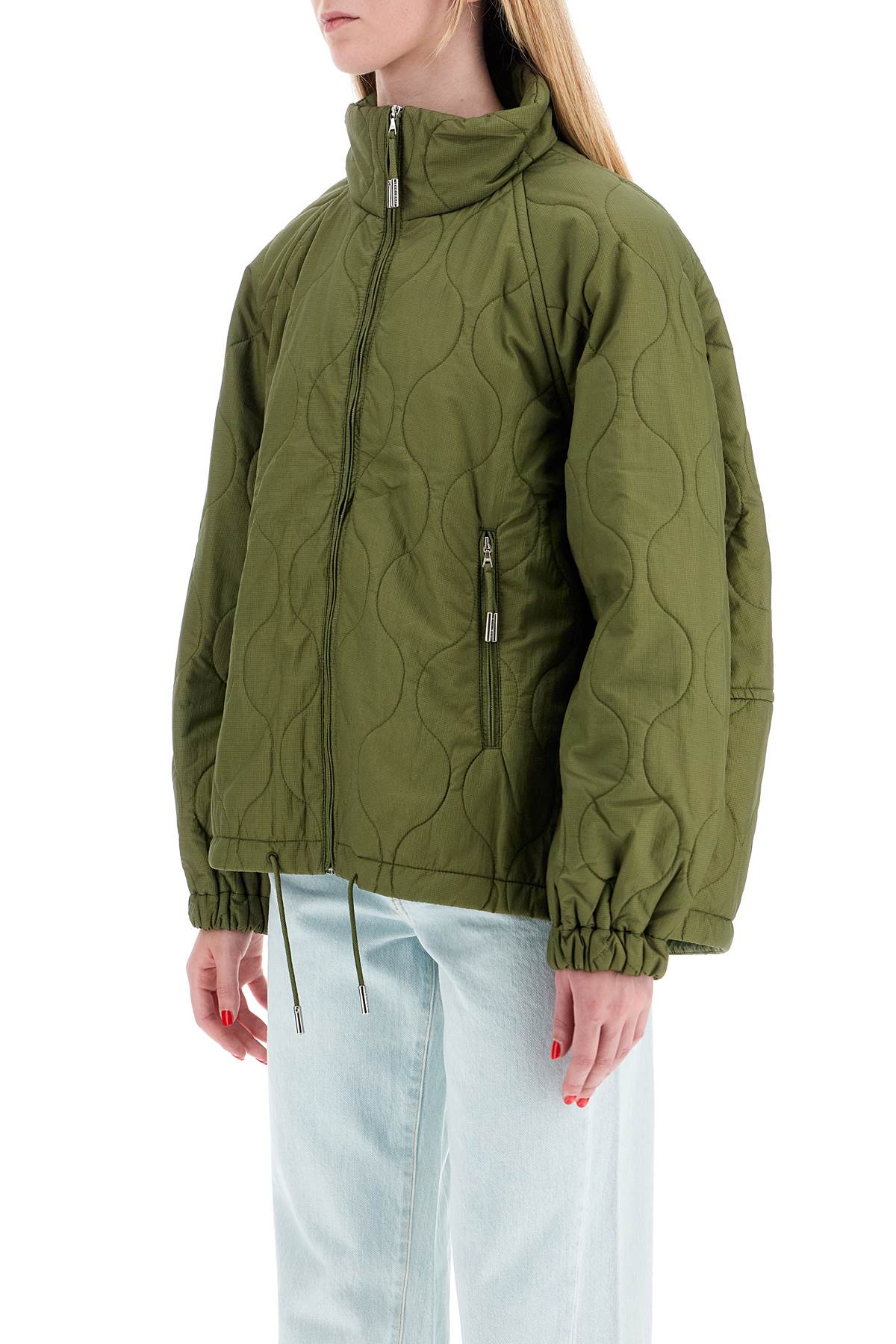 Ienki Ienki Quilted Trail Jacket: Boxy Fit, Recycled Silk Pad image 3