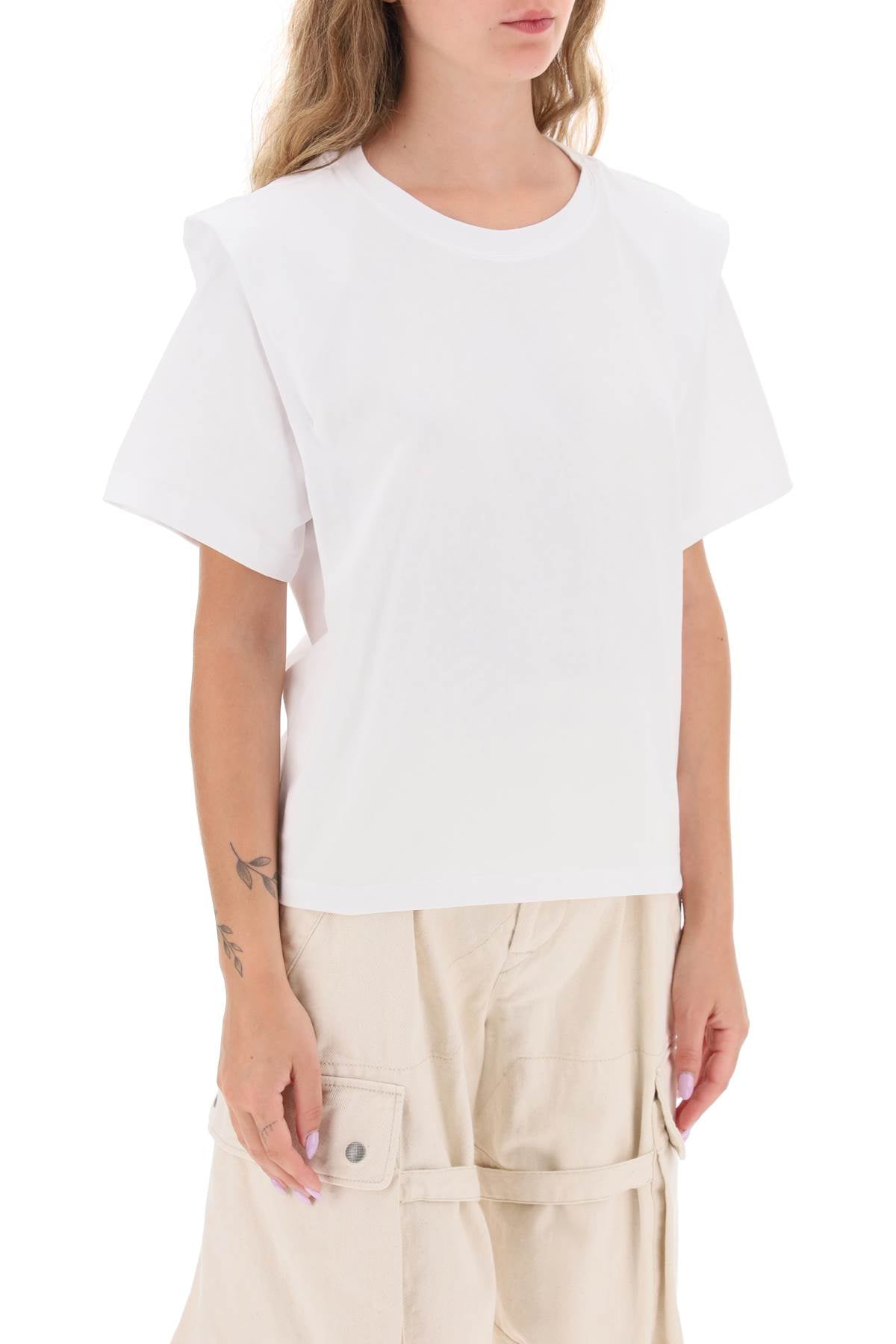 Isabel Marant zelitos organic cotton t-shirt image 1