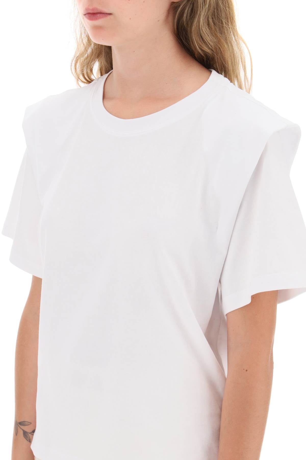 Isabel Marant zelitos organic cotton t-shirt image 3