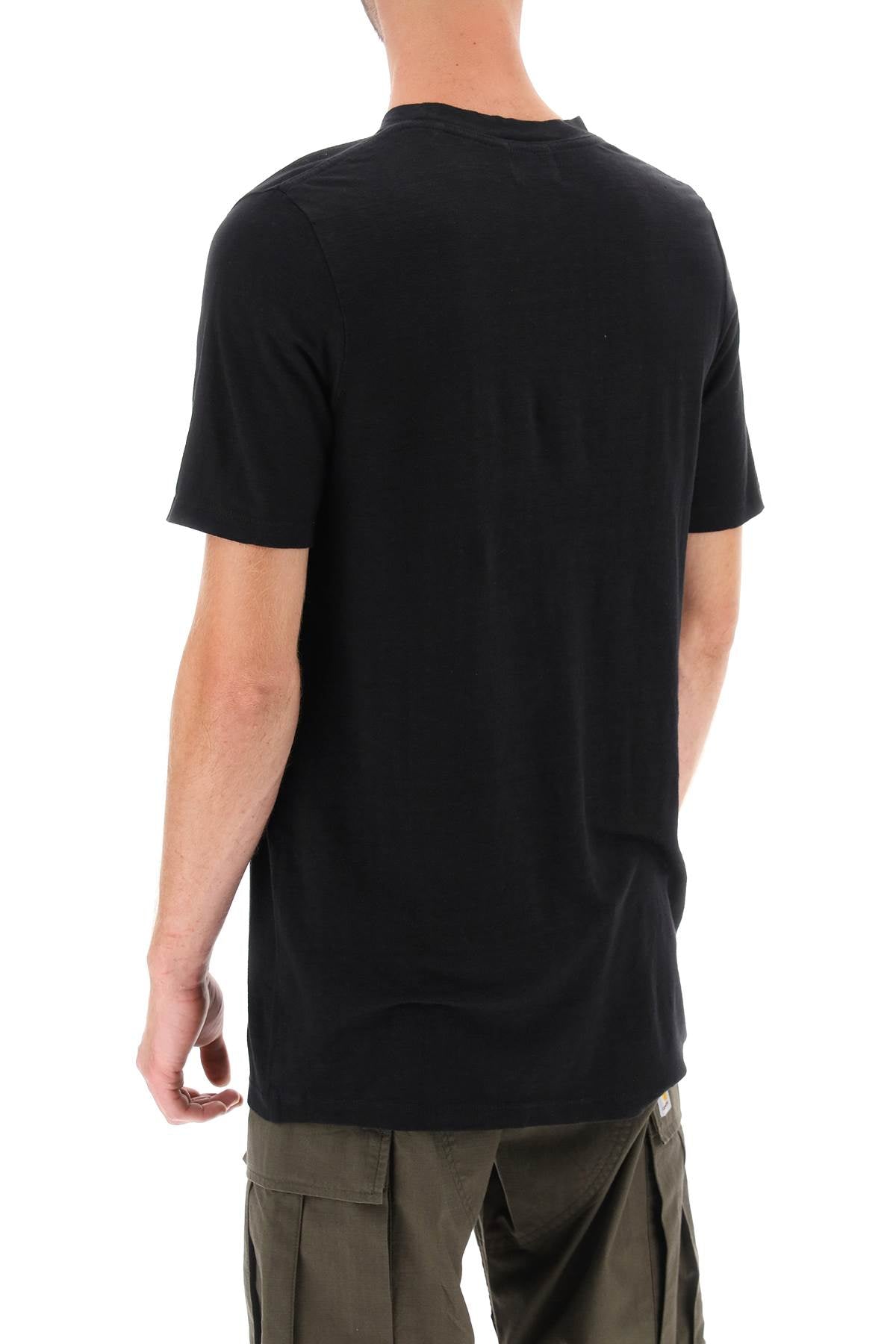 Marant karman linen logo t-shirt image 2