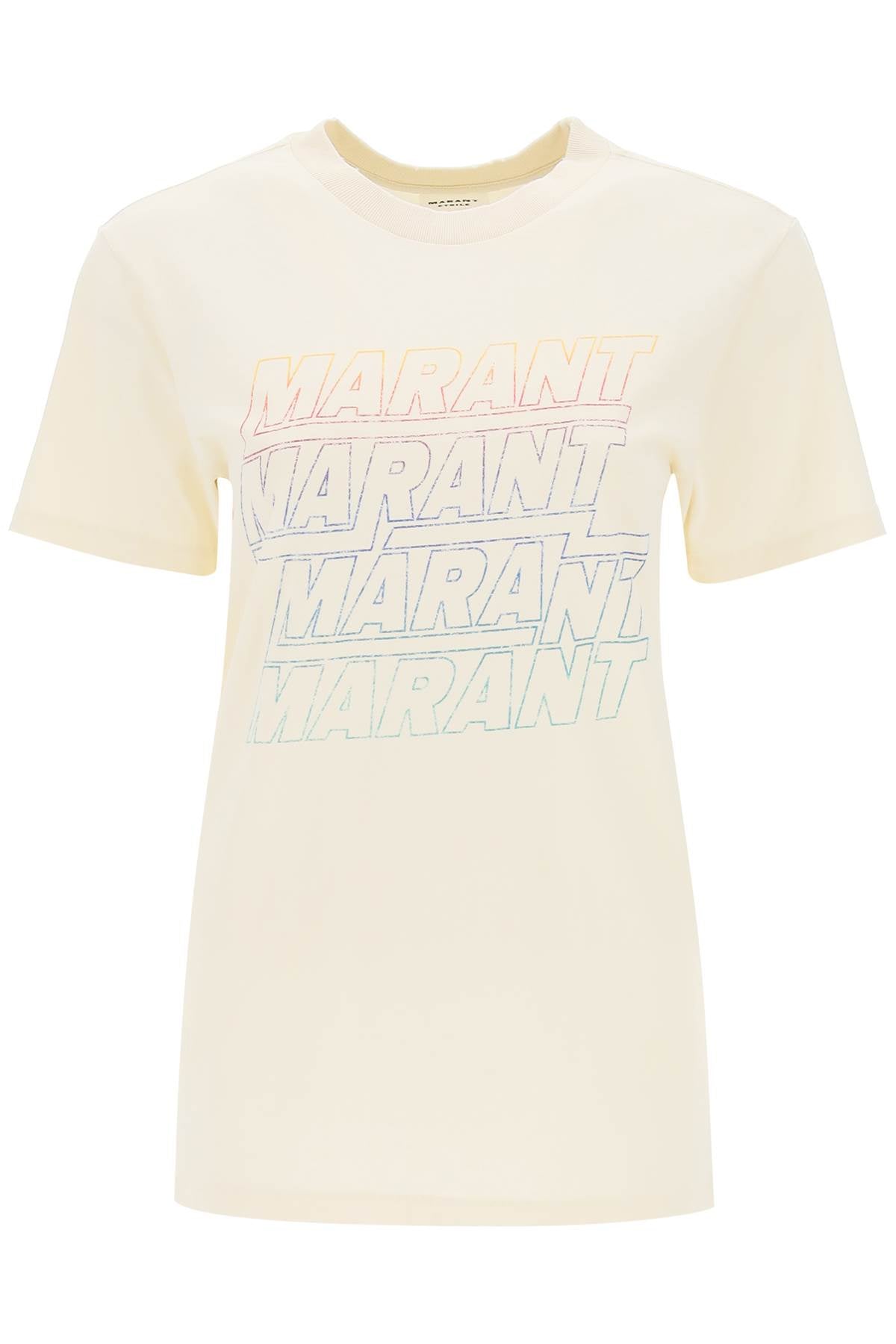 Isabel Marant ETOILE zoeline t-shirt with logo print image 0