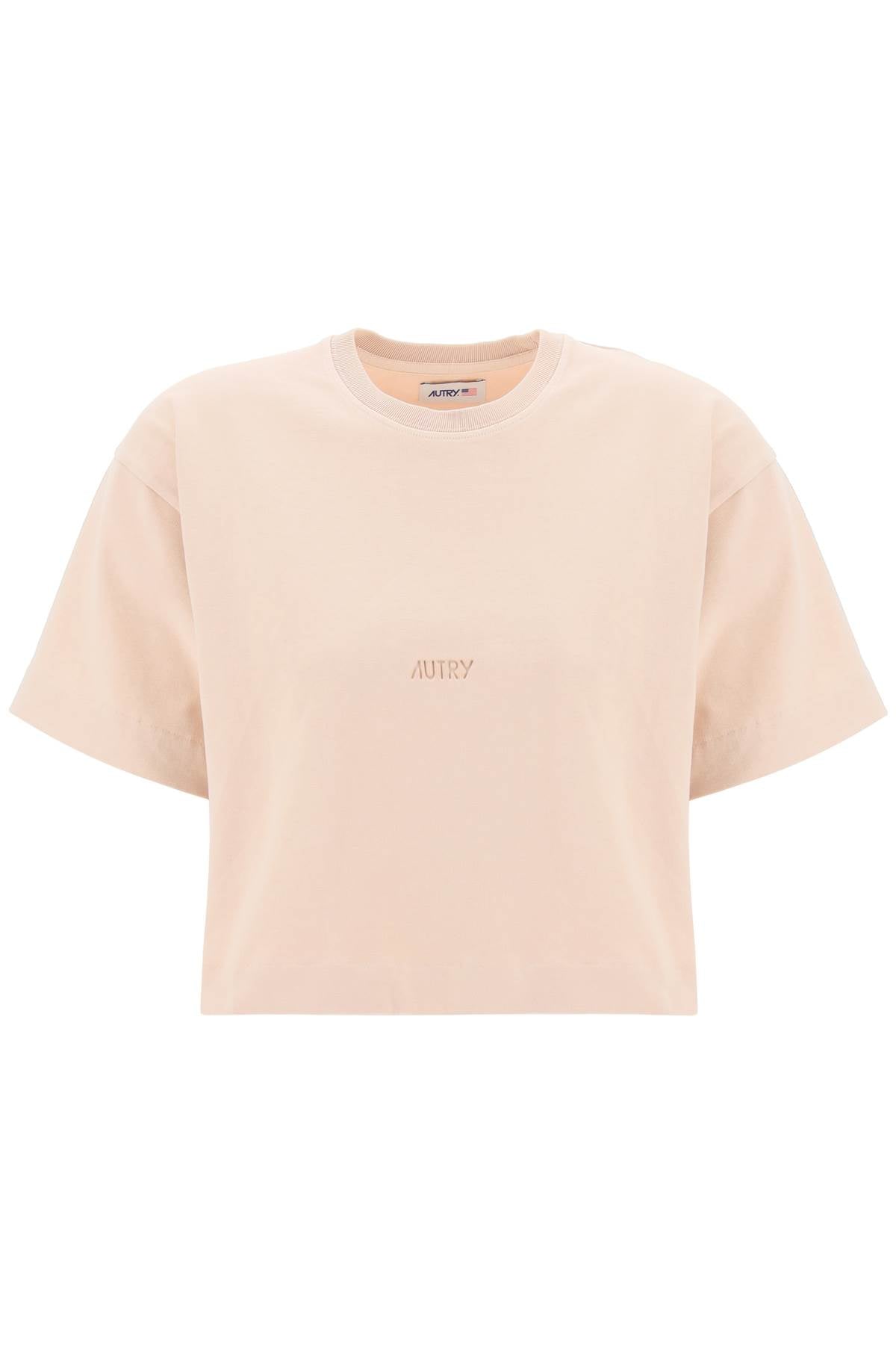 Autry Boxy T-Shirt with Debossed Logo image 0