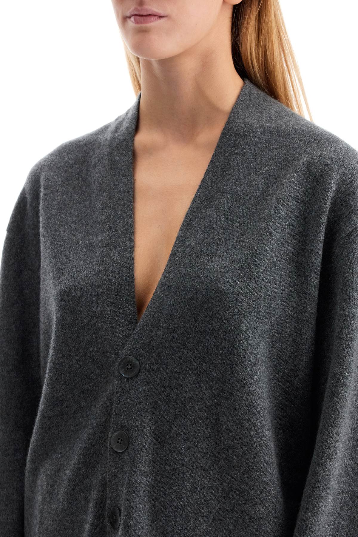 Guest In Residence Pure Cashmere Ribbed Cardigan image 3