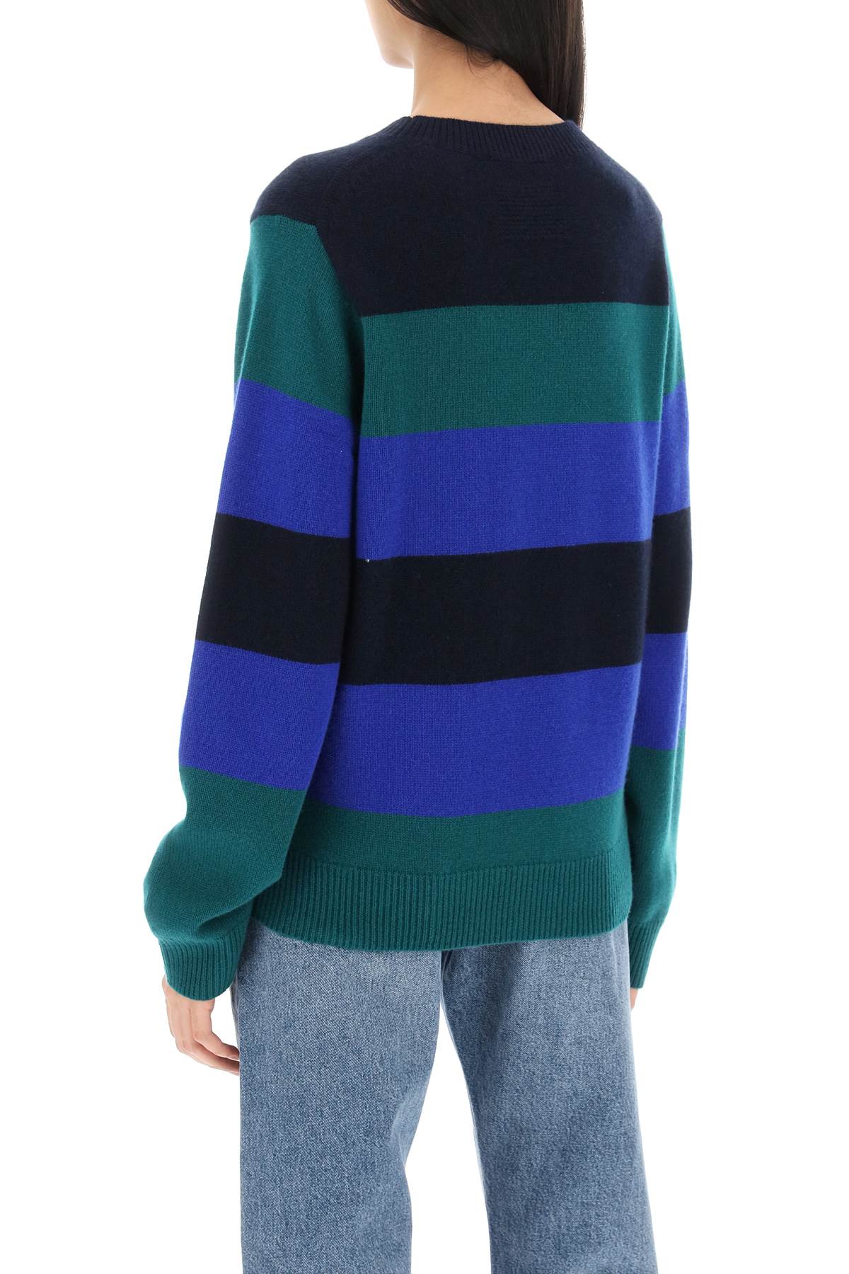 Guest In Residence striped cashmere sweater image 2