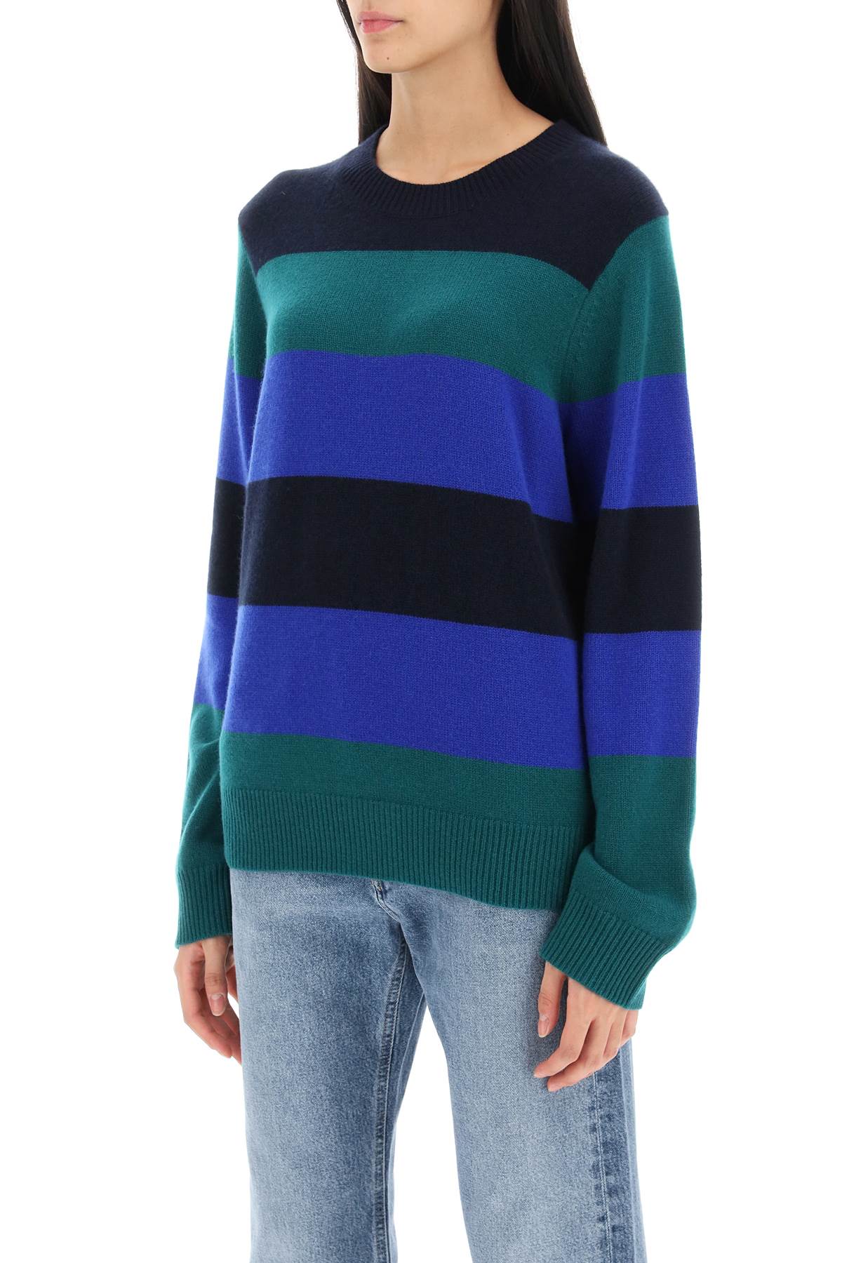 Guest In Residence striped cashmere sweater image 3