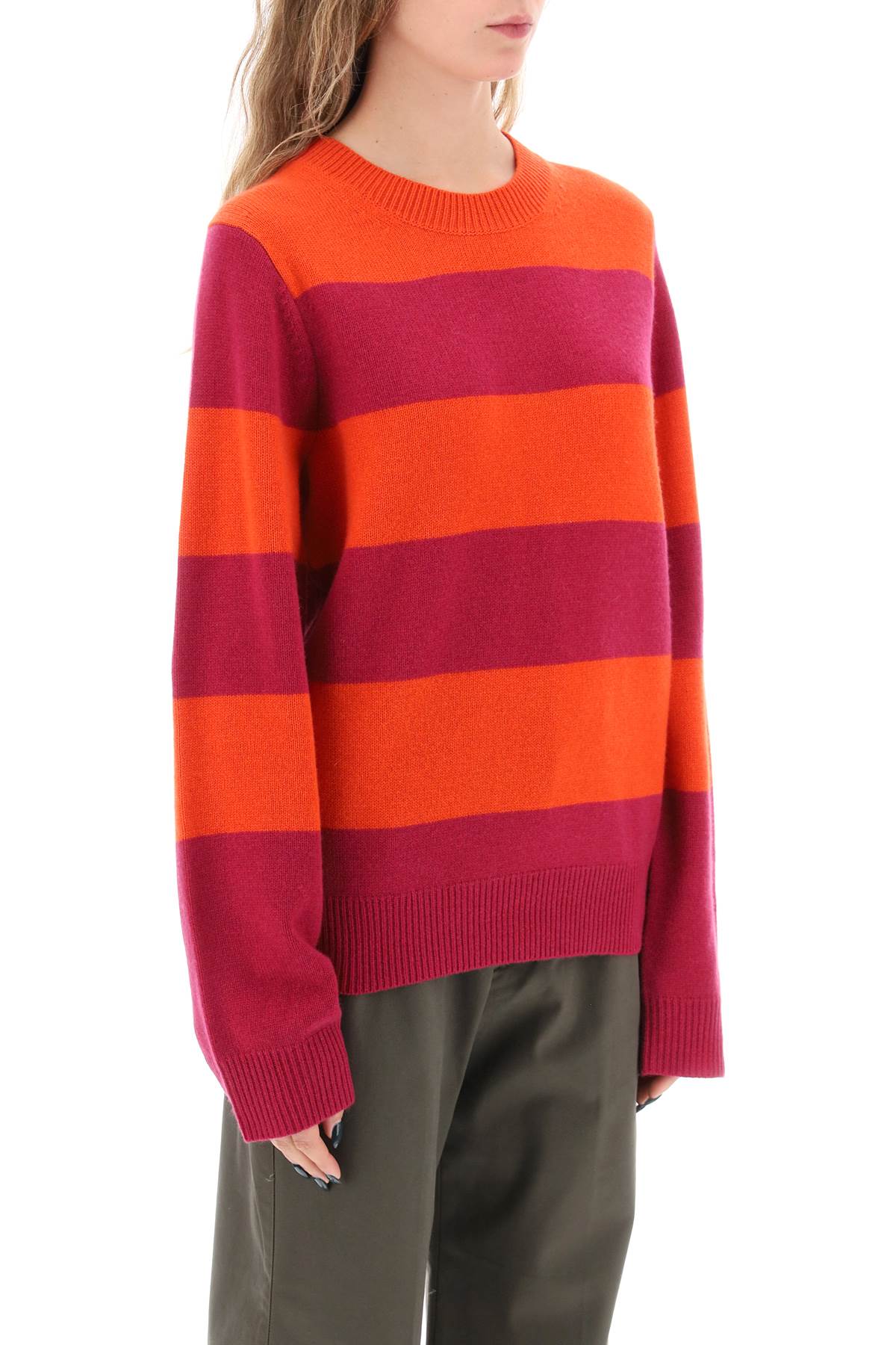 Guest In Residence striped cashmere sweater image 1