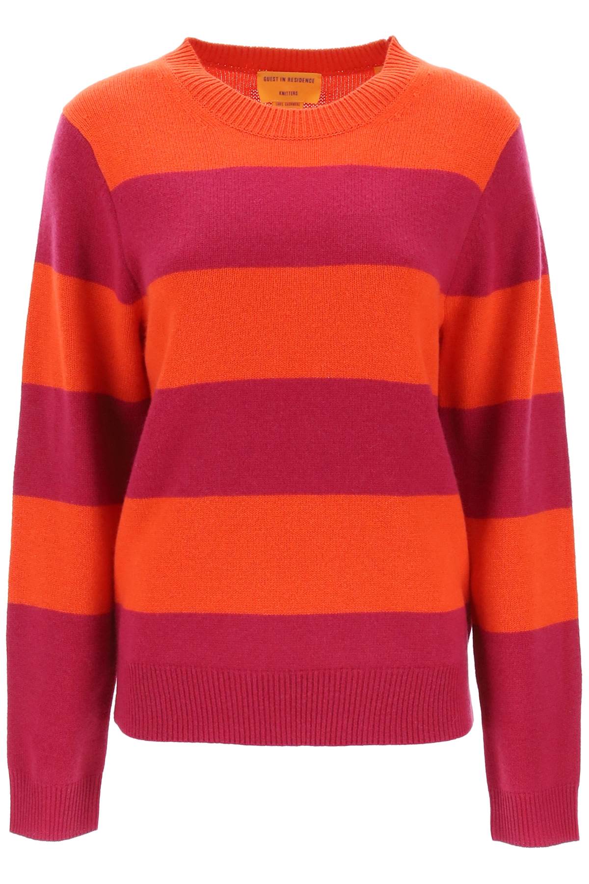 Guest In Residence striped cashmere sweater image 0