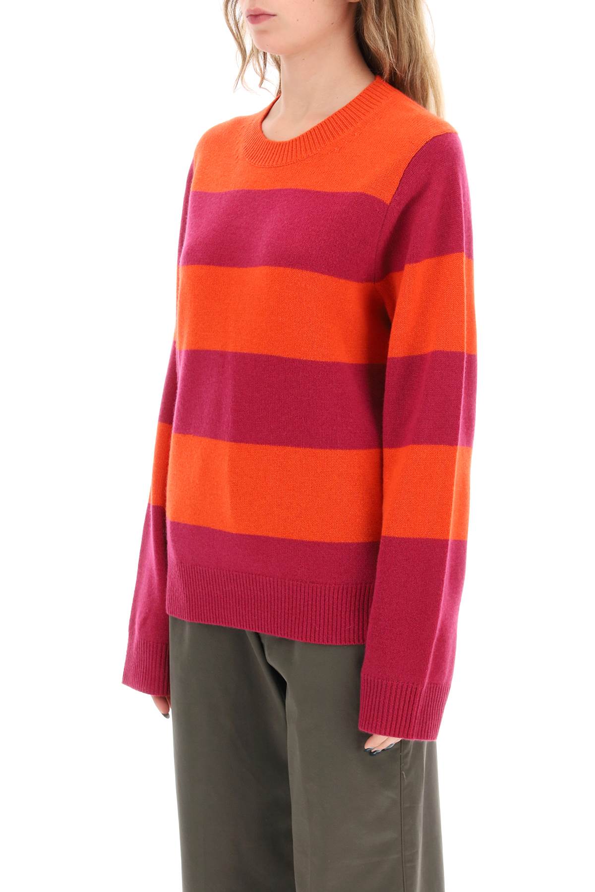 Guest In Residence striped cashmere sweater image 3