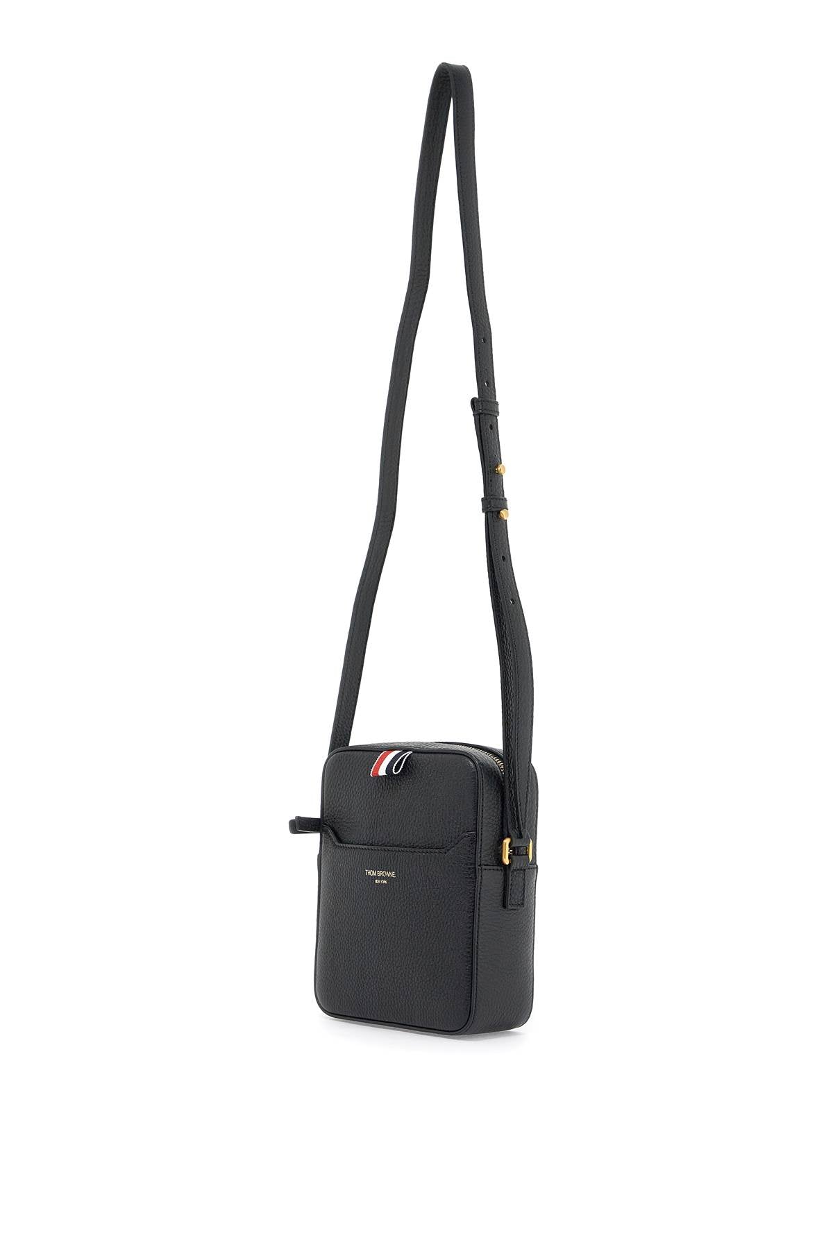 Thom Browne pebble grain leather vertical camera bag image 2