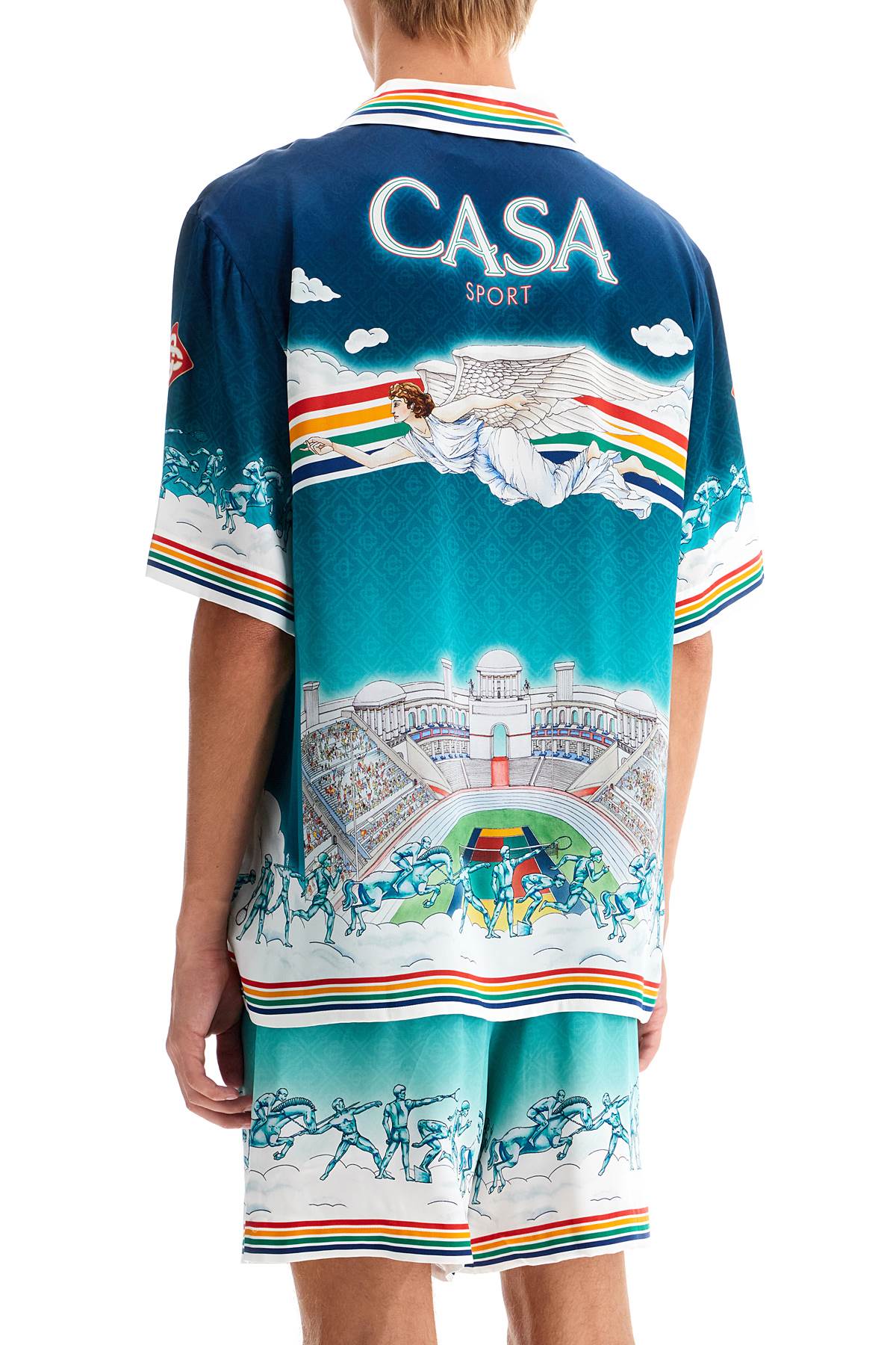 La Déesse Du Stade Casablanca Silk Jacquard Shirt image 2