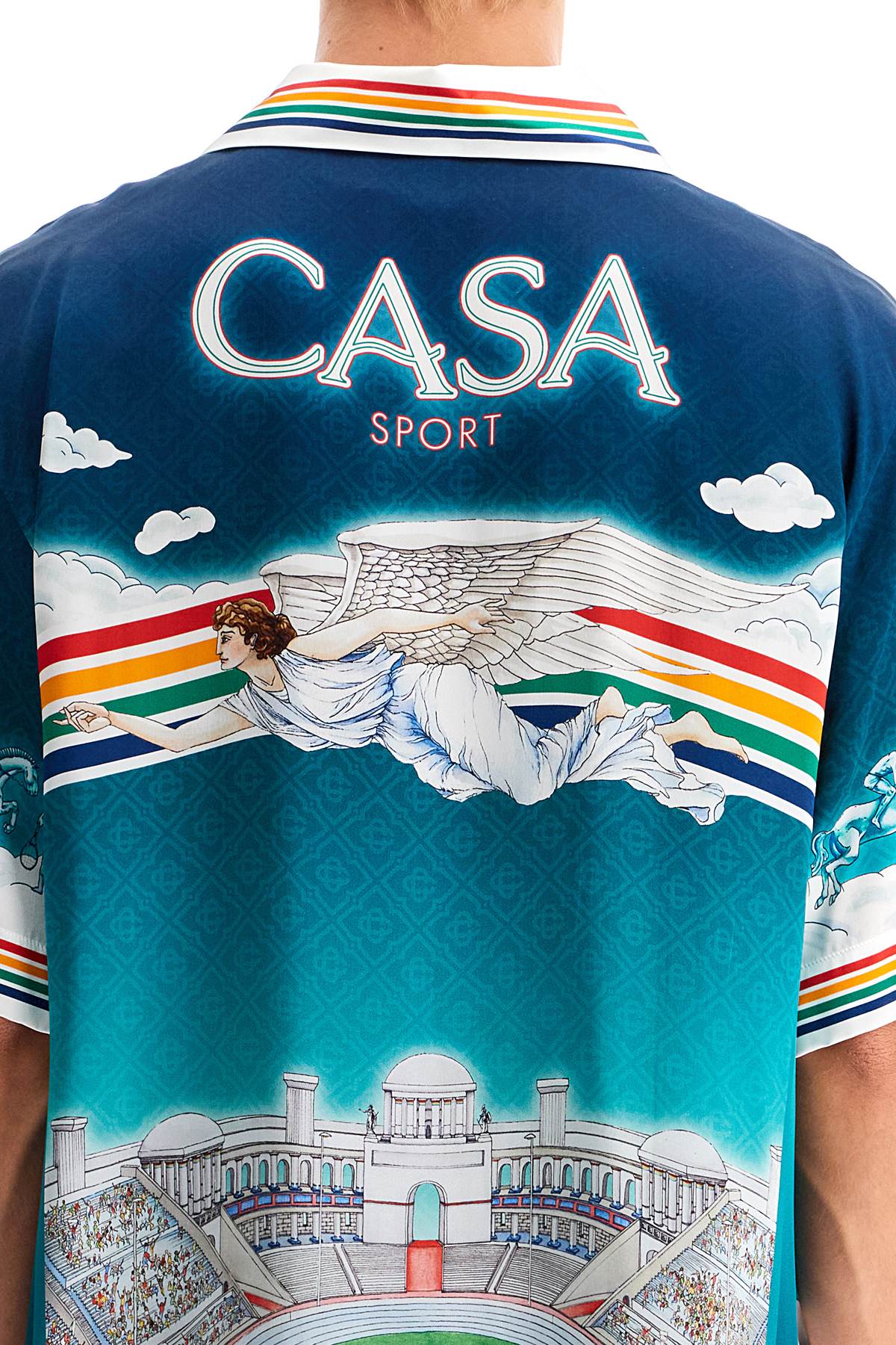 La Déesse Du Stade Casablanca Silk Jacquard Shirt image 3