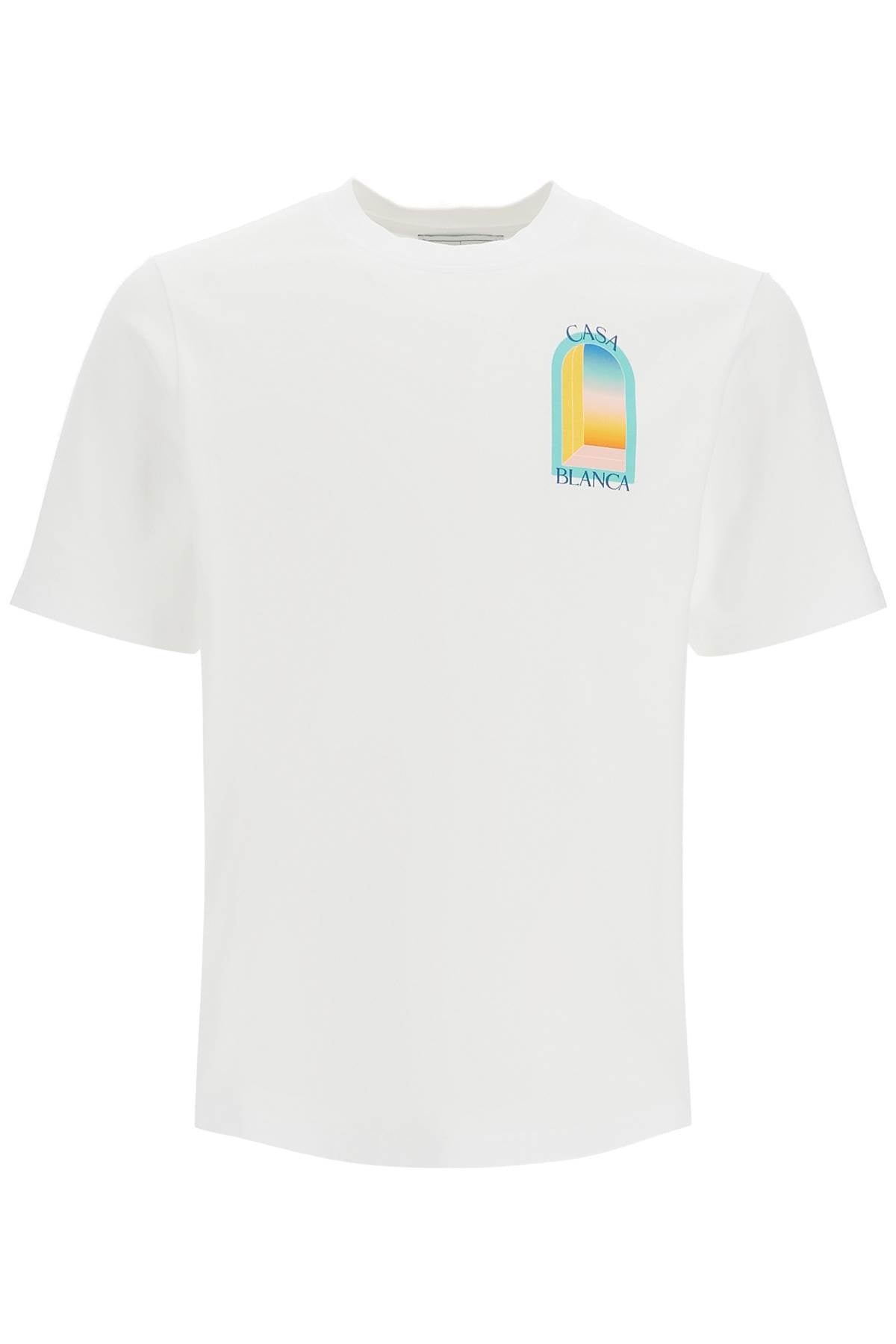 Casablanca Colorful Rainbow Arc T-Shirt image 0