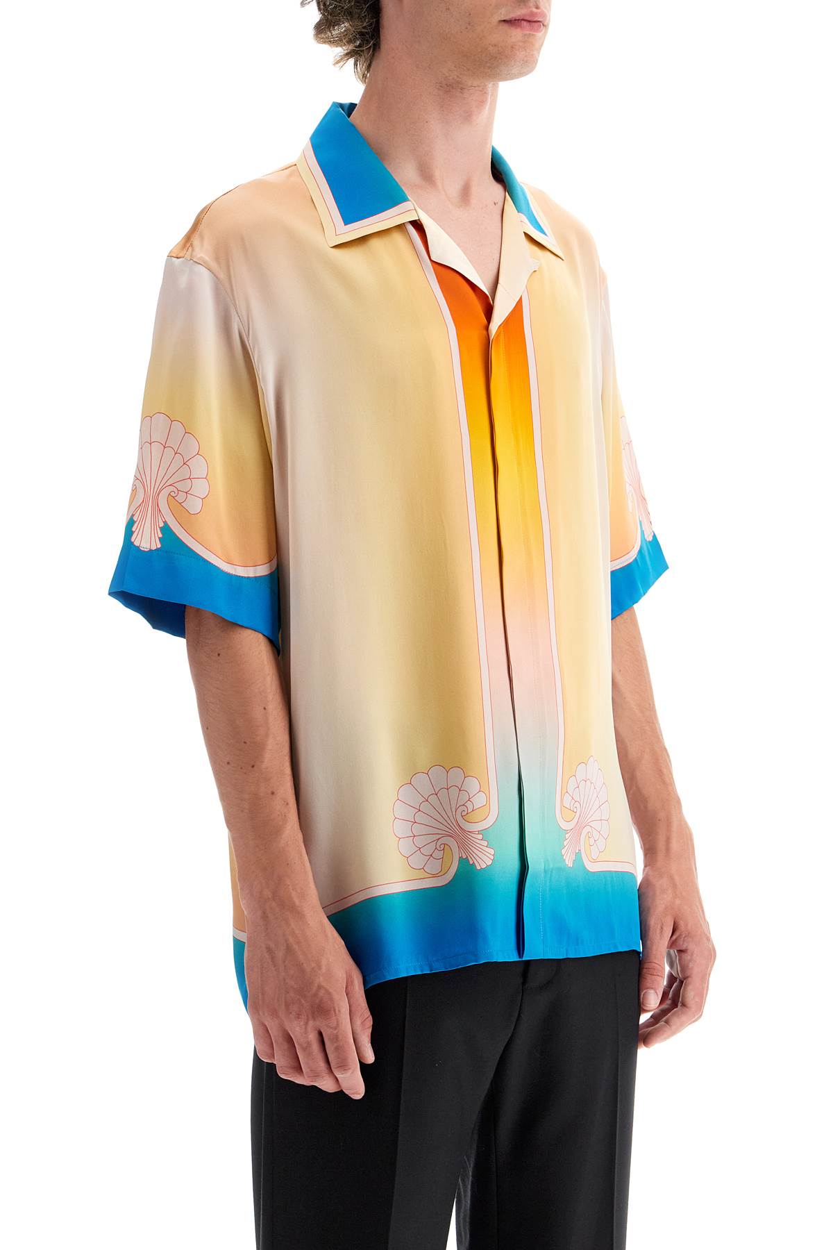 Casablanca 'L'Arc Coloré' Silk Shirt image 1