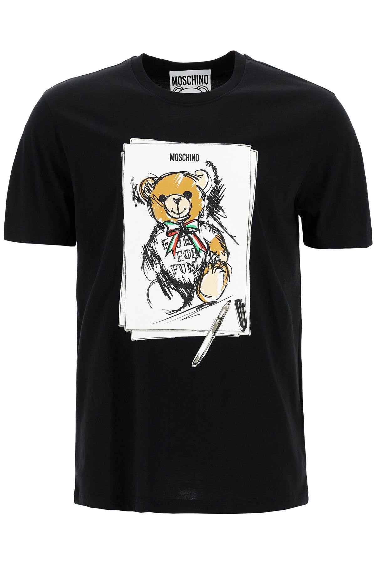 Moschino Teddy Bear Crew Neck T-Shirt image 0