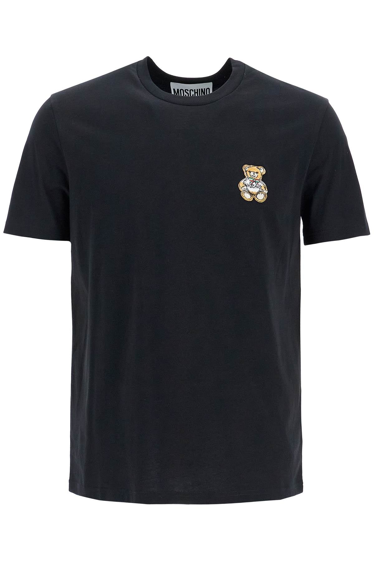 Moschino Embroidered Teddy Bear Patch T-Shirt image 0