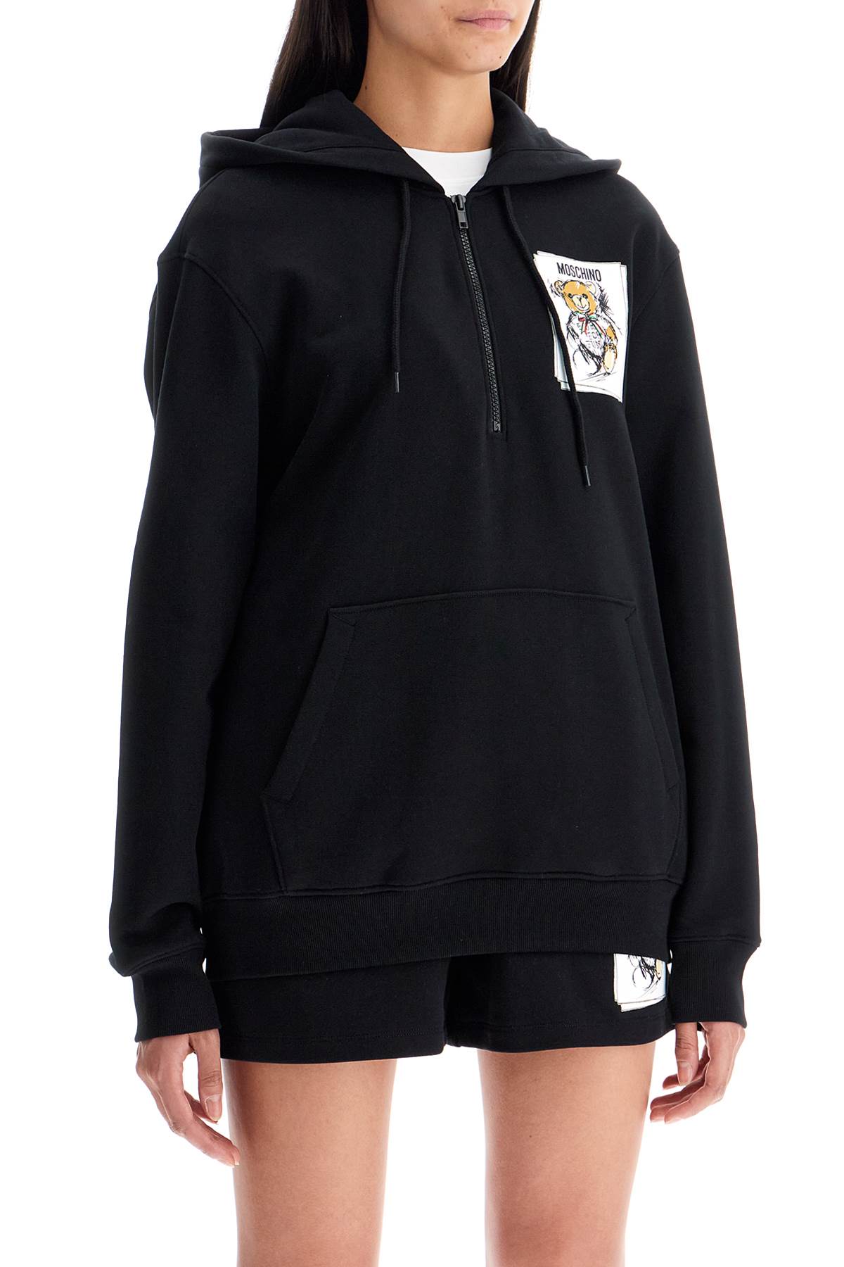 Moschino hooded teddy bear sweatshirt image 1