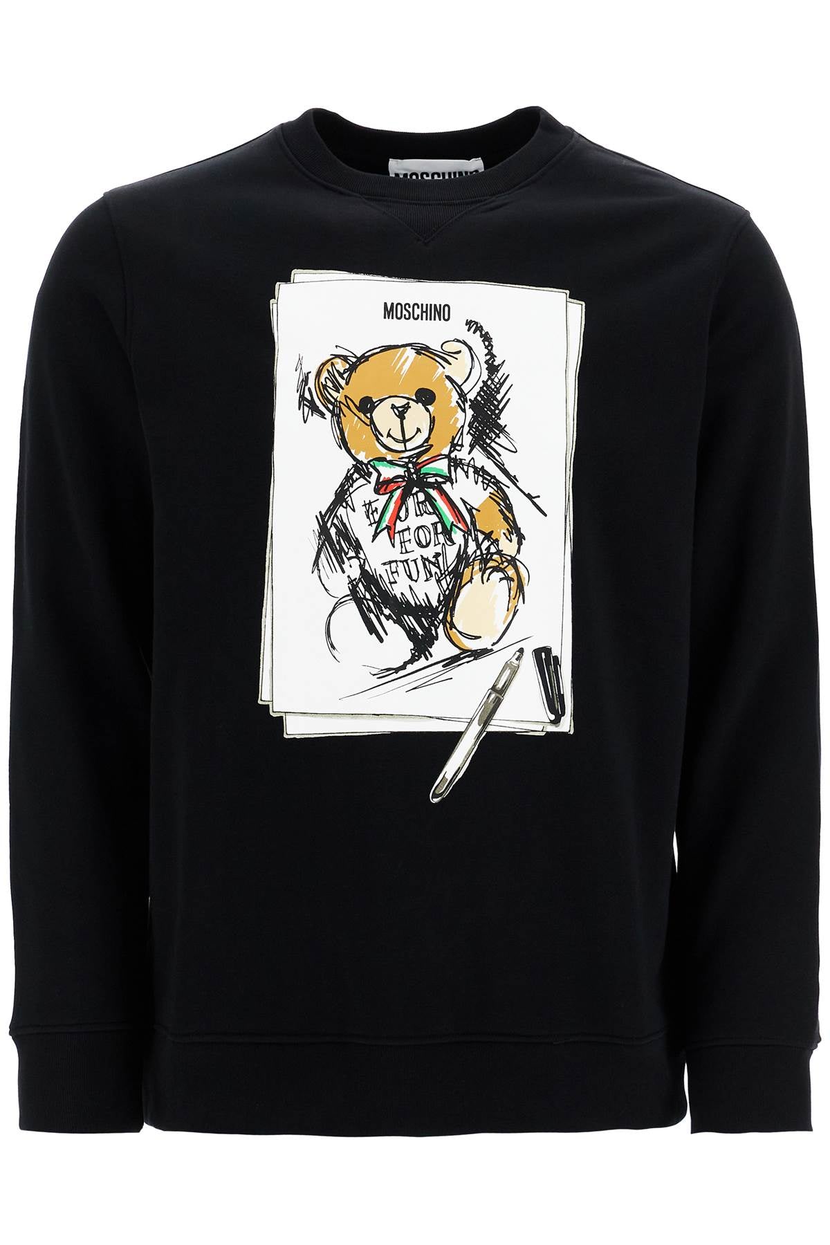 Moschino Teddy Bear Embroidered Sweatshirt image 0