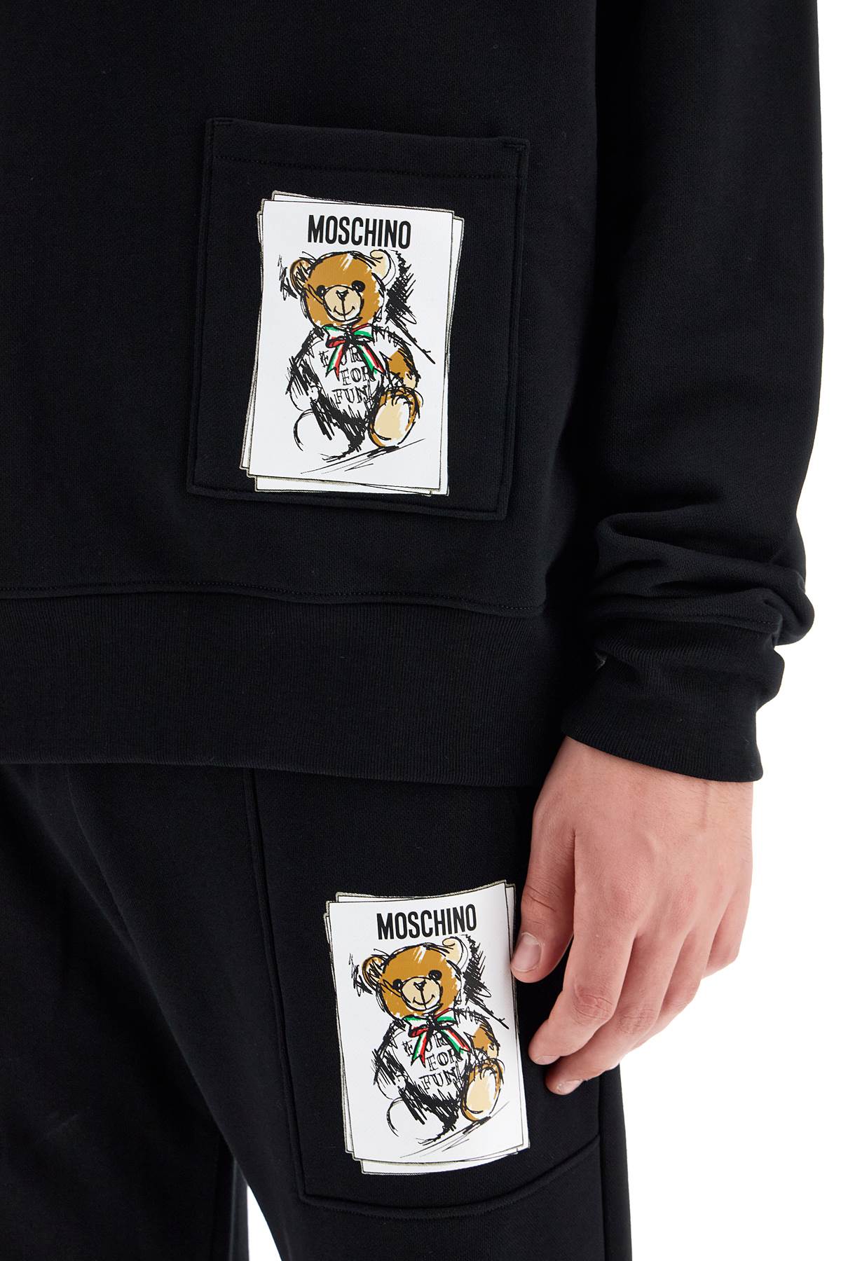 Moschino Teddy Bear Hooded Sweatshirt image 3