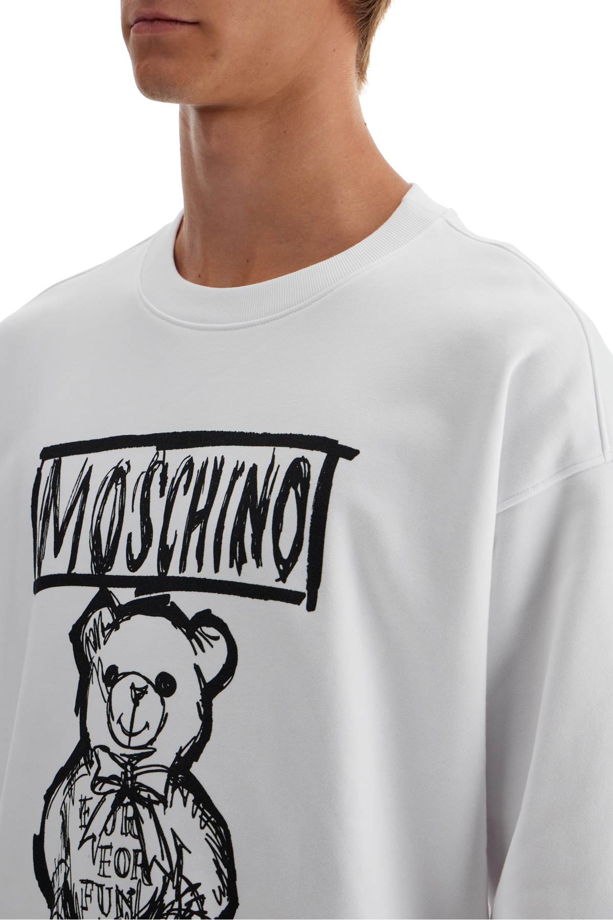 Moschino teddy bear print sweatshirt image 3