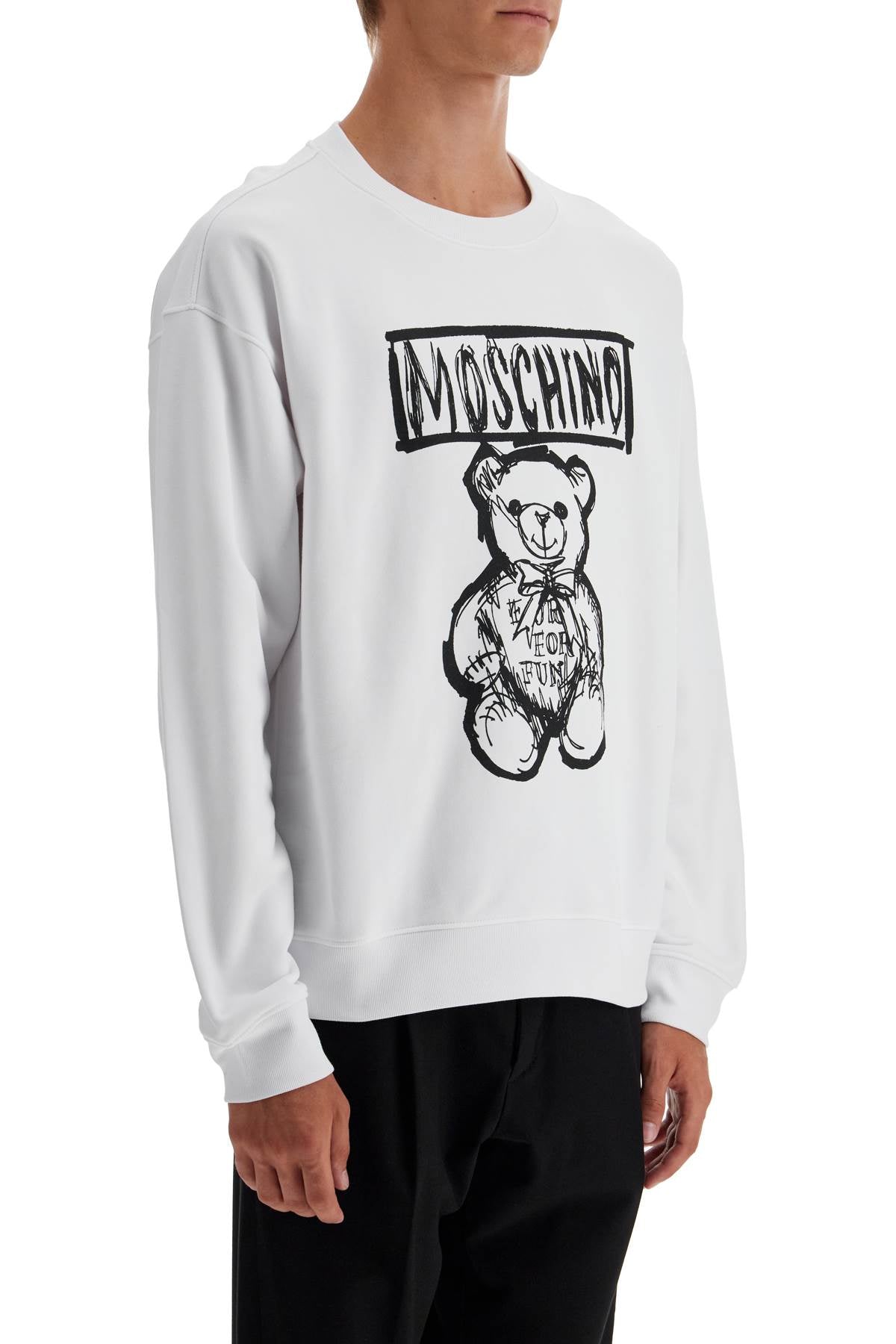 Moschino teddy bear print sweatshirt image 1