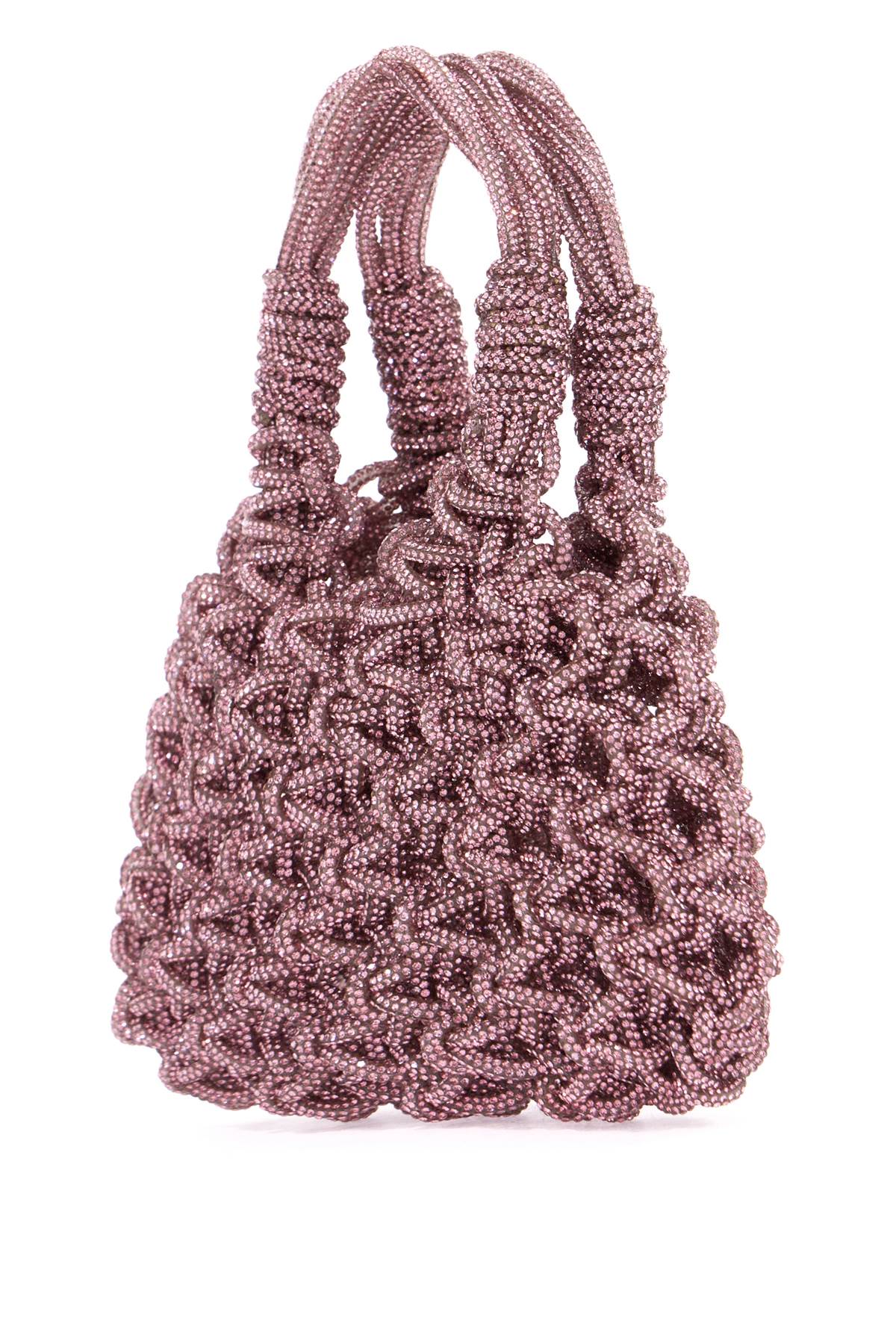 Hibourama Mini Vannifique Crystal-Studded Handwoven Bag image 1