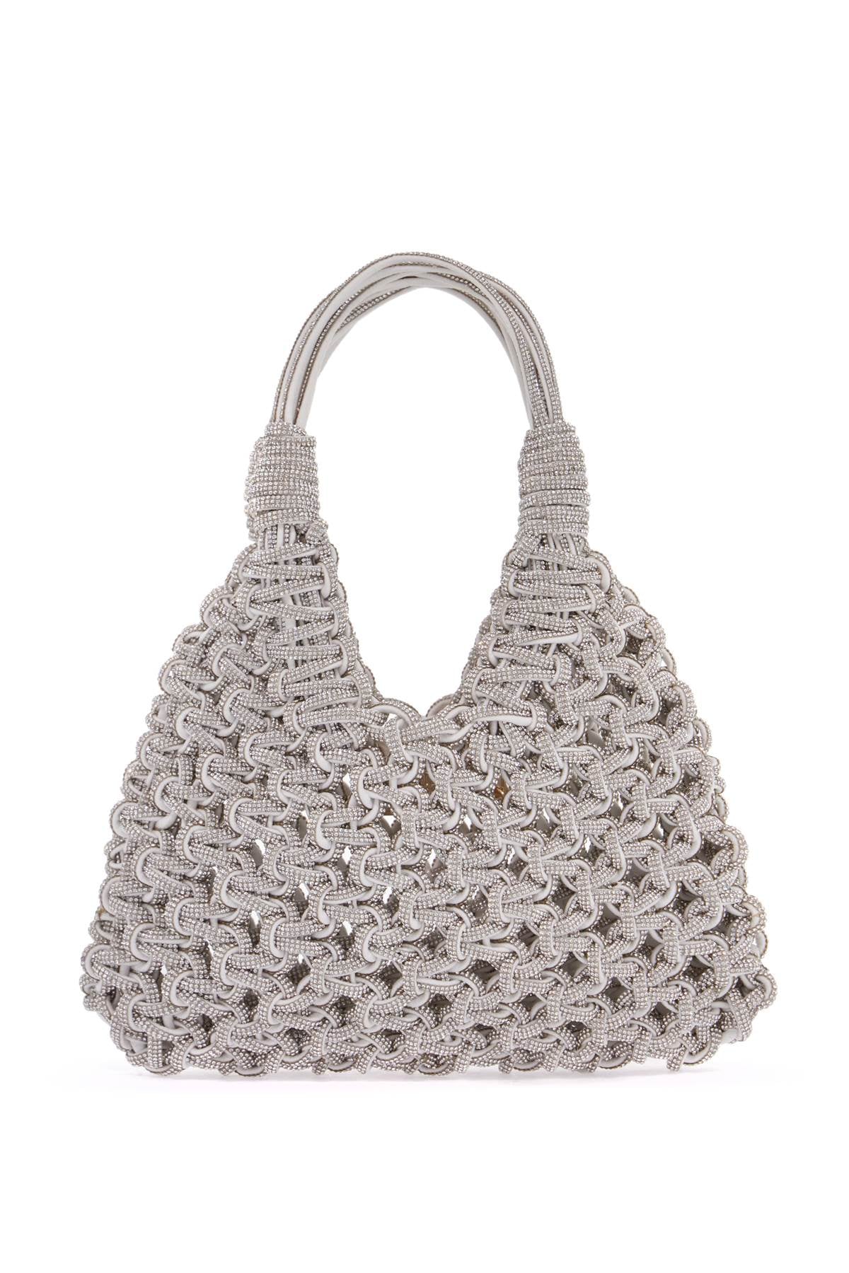 Hibourama Mini Vannifique Rock Bag: Handwoven Crystal-Studded image 0