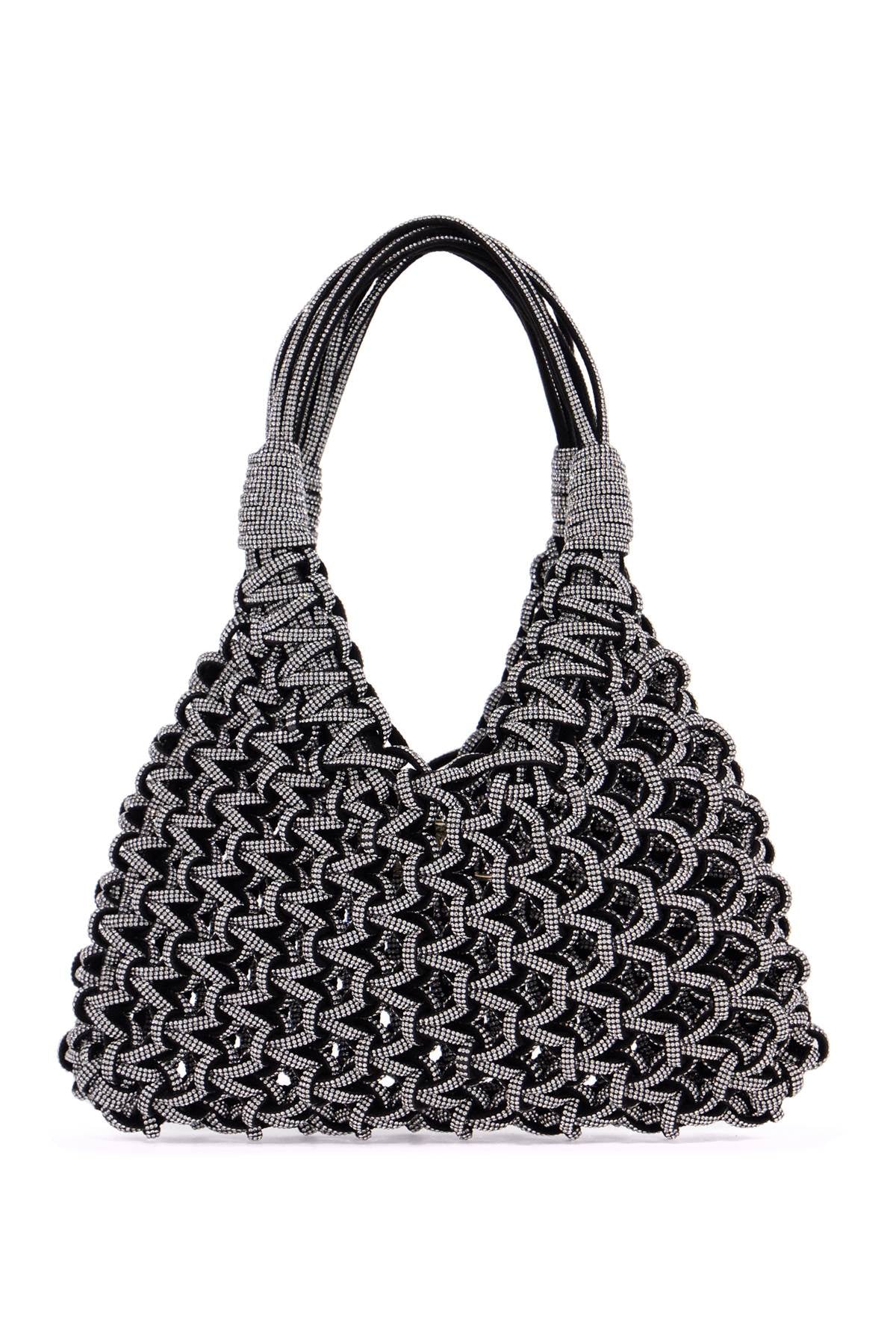 Hibourama Mini Vannifique Rock Handwoven Crystal Bag image 0