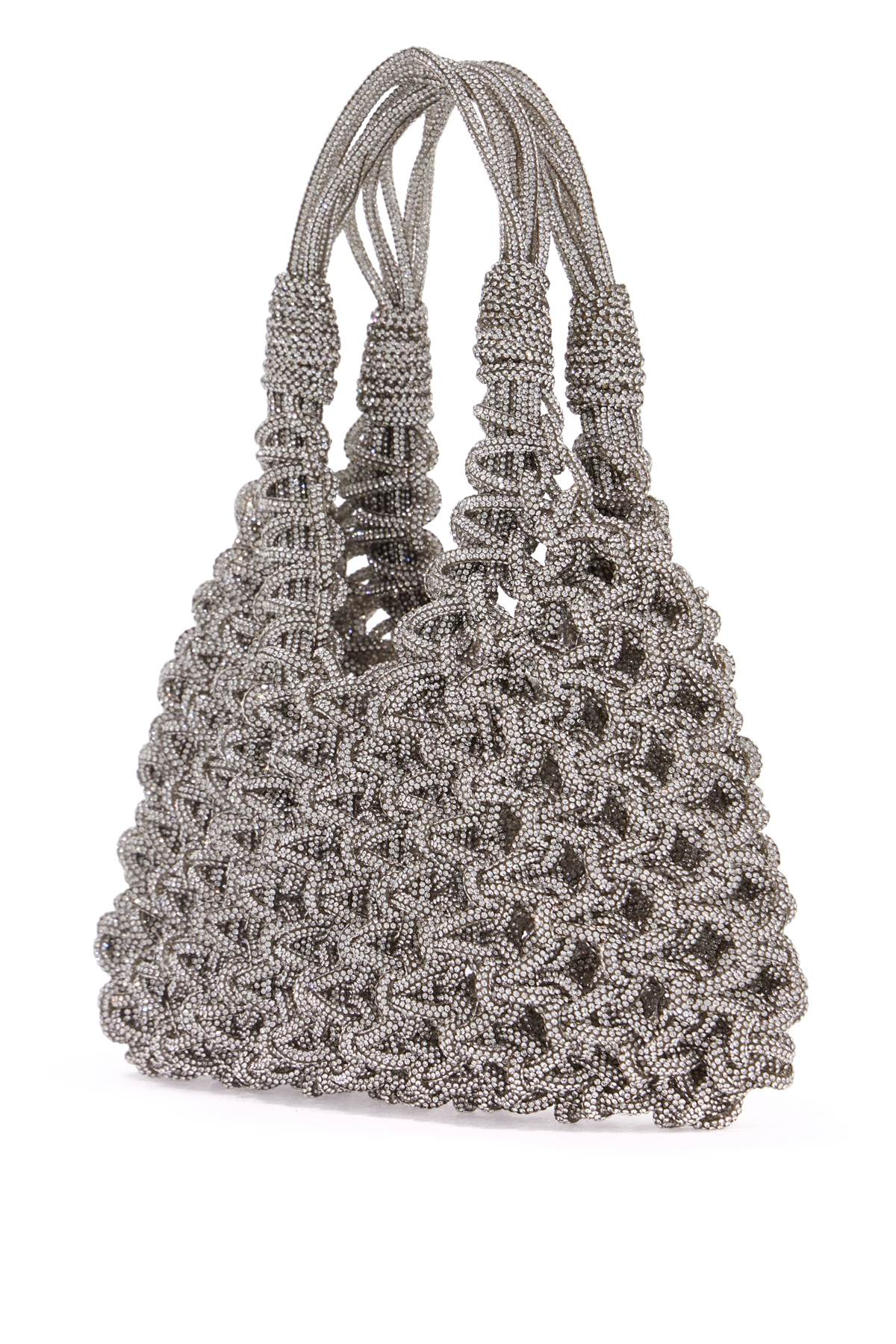 Hibourama Vannifique Handwoven Leather Bag with Crystals image 1