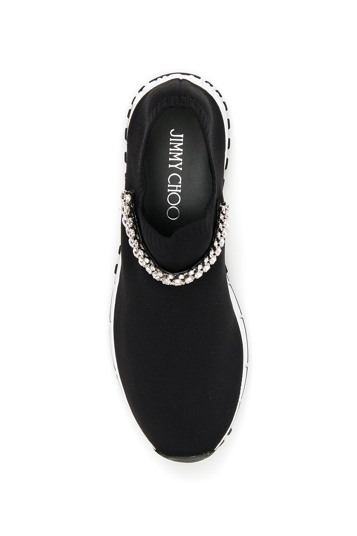 Jimmy Choo Verona Crystal-Embellished Slip-On Sneakers image 1