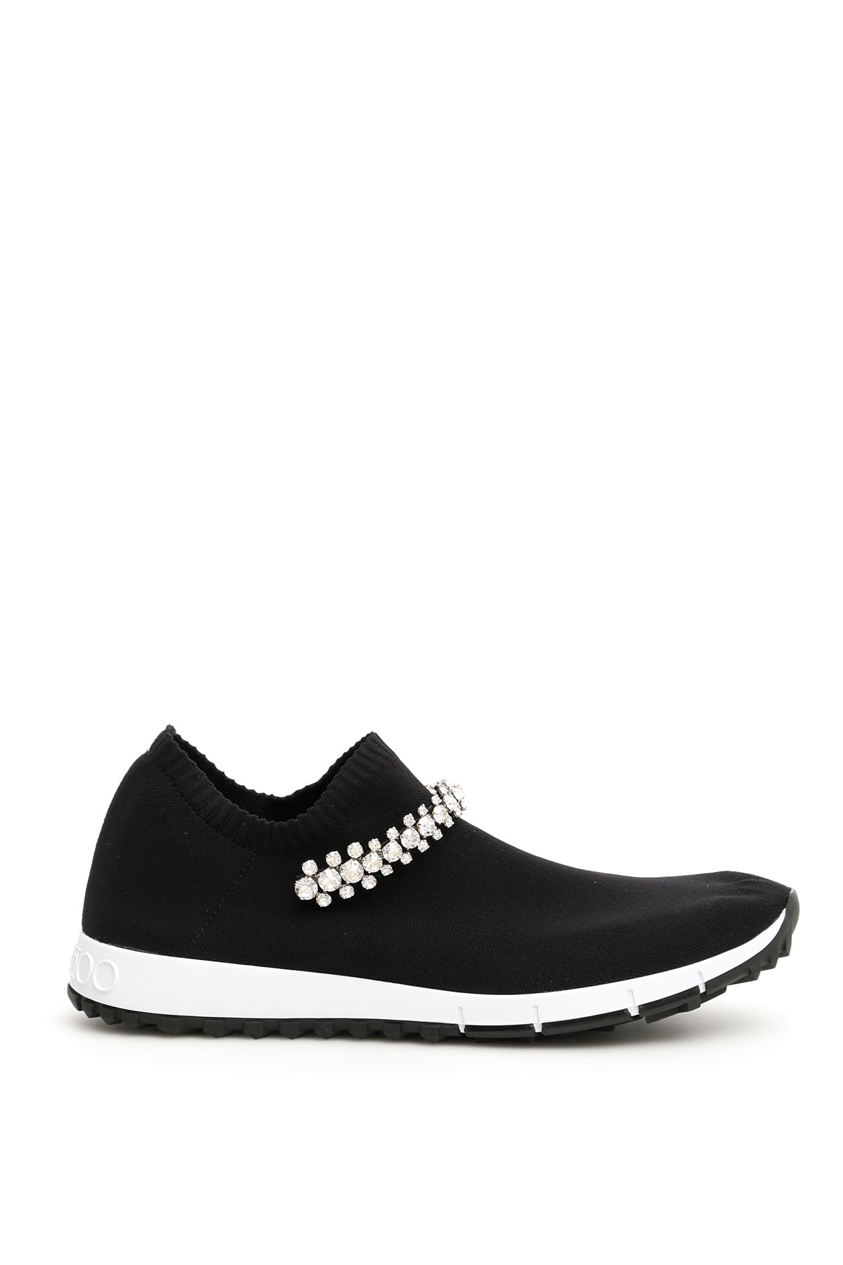 Jimmy Choo Verona Crystal-Embellished Slip-On Sneakers image 0