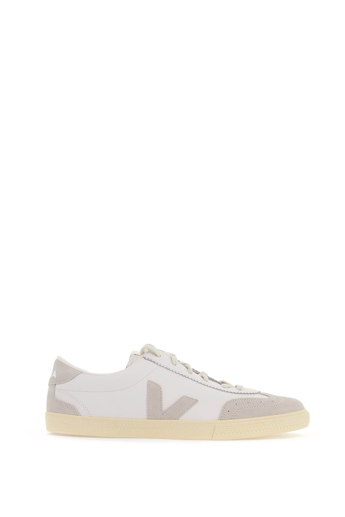 Veja Volley Leather Sneakers with Suede Inserts image 0