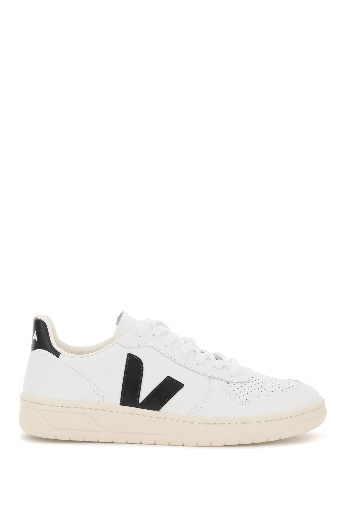 Veja V-10 Leather Sneakers: Sustainable Style Meets Comfort image 0