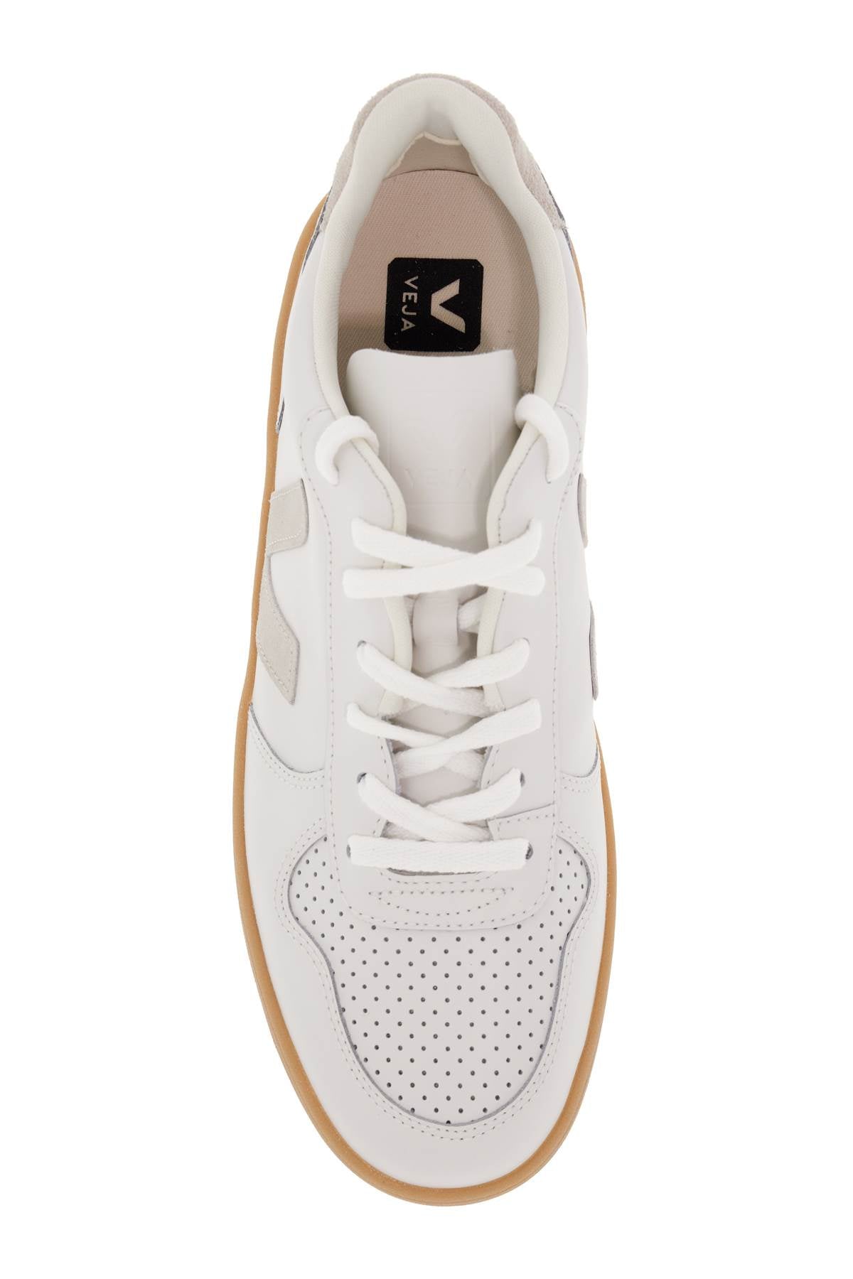 Veja V-10 Chromefree Leather Sneakers image 1