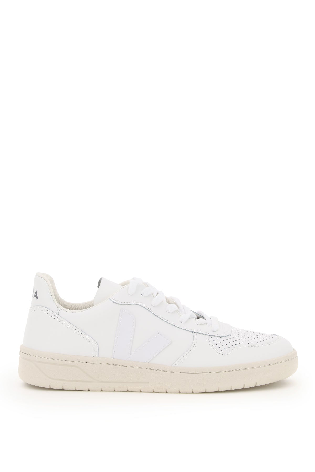 Veja V-10 Leather Sneakers - White image 0