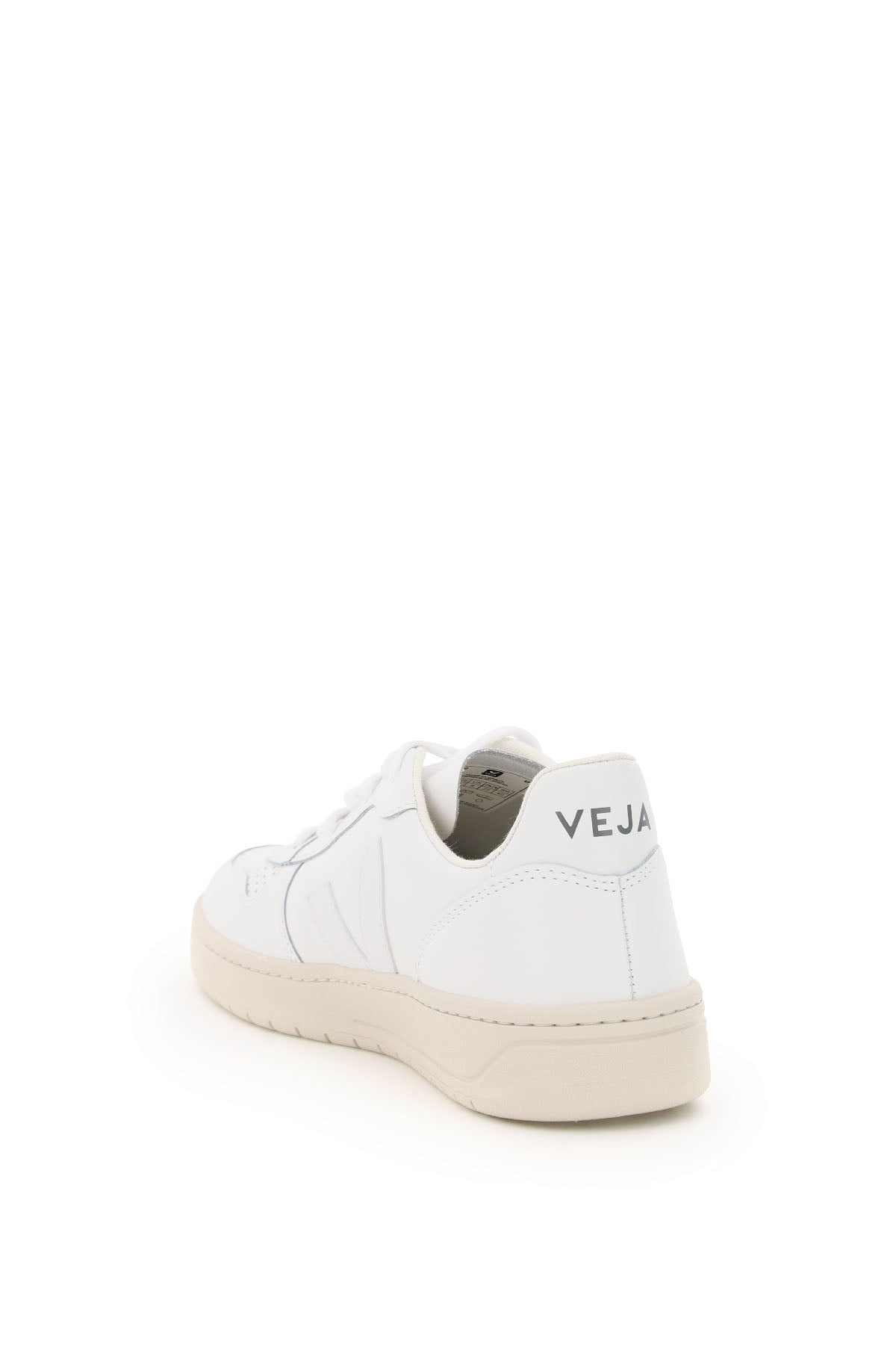 Veja V-10 Leather Sneakers - White image 2