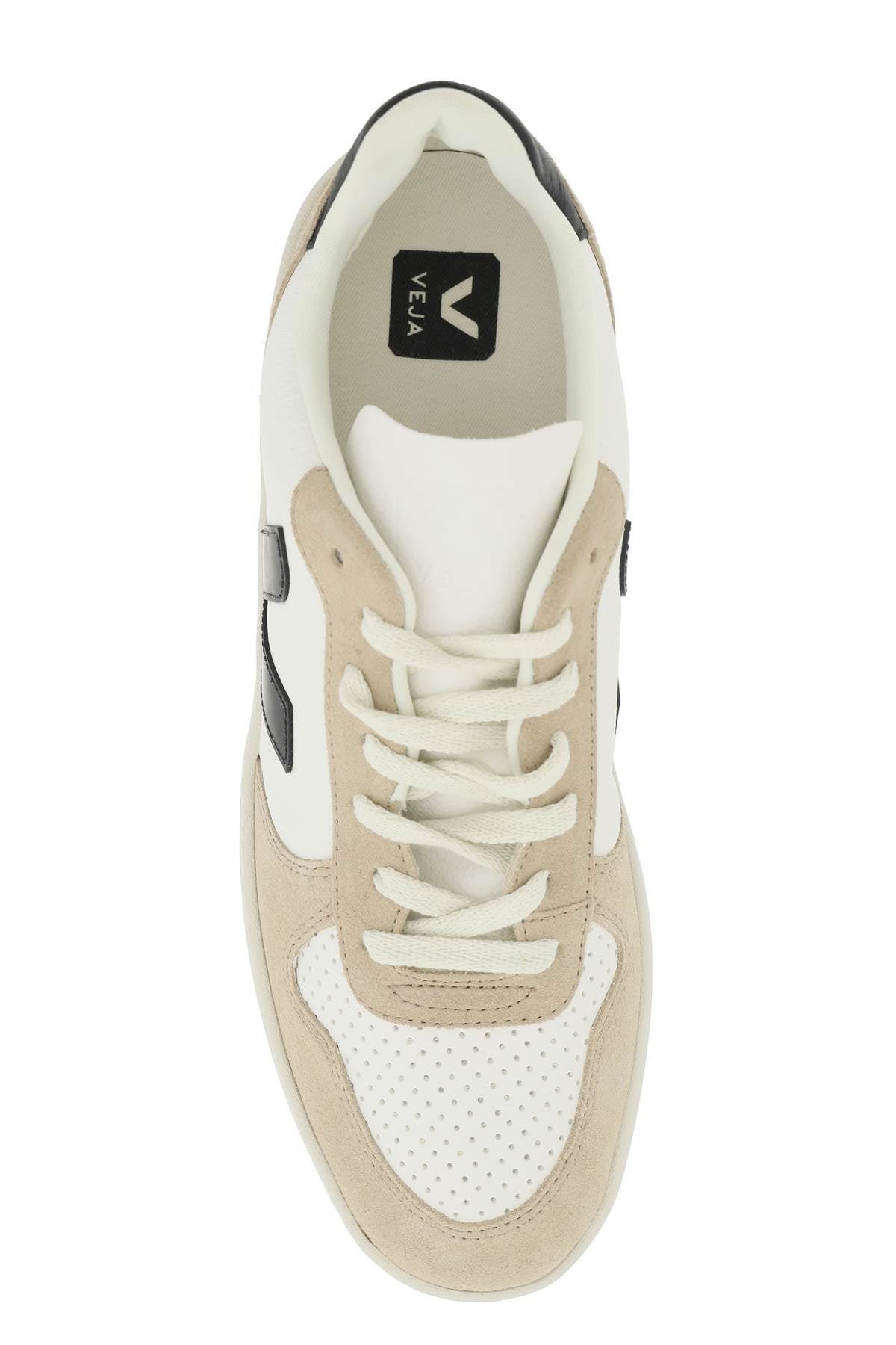 Veja V-10 Suede & Leather Sneakers image 1