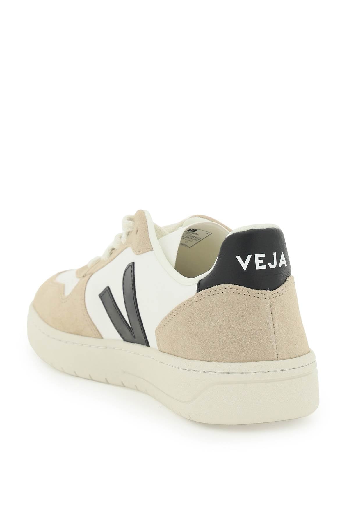 Veja V-10 Suede & Leather Sneakers image 2