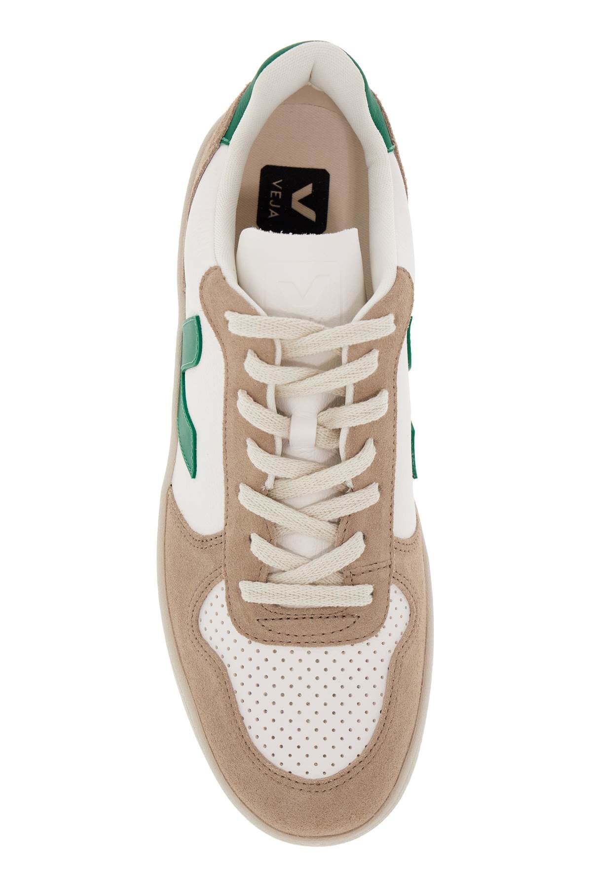 Veja V-10 Chromefree Leather Sneakers image 1