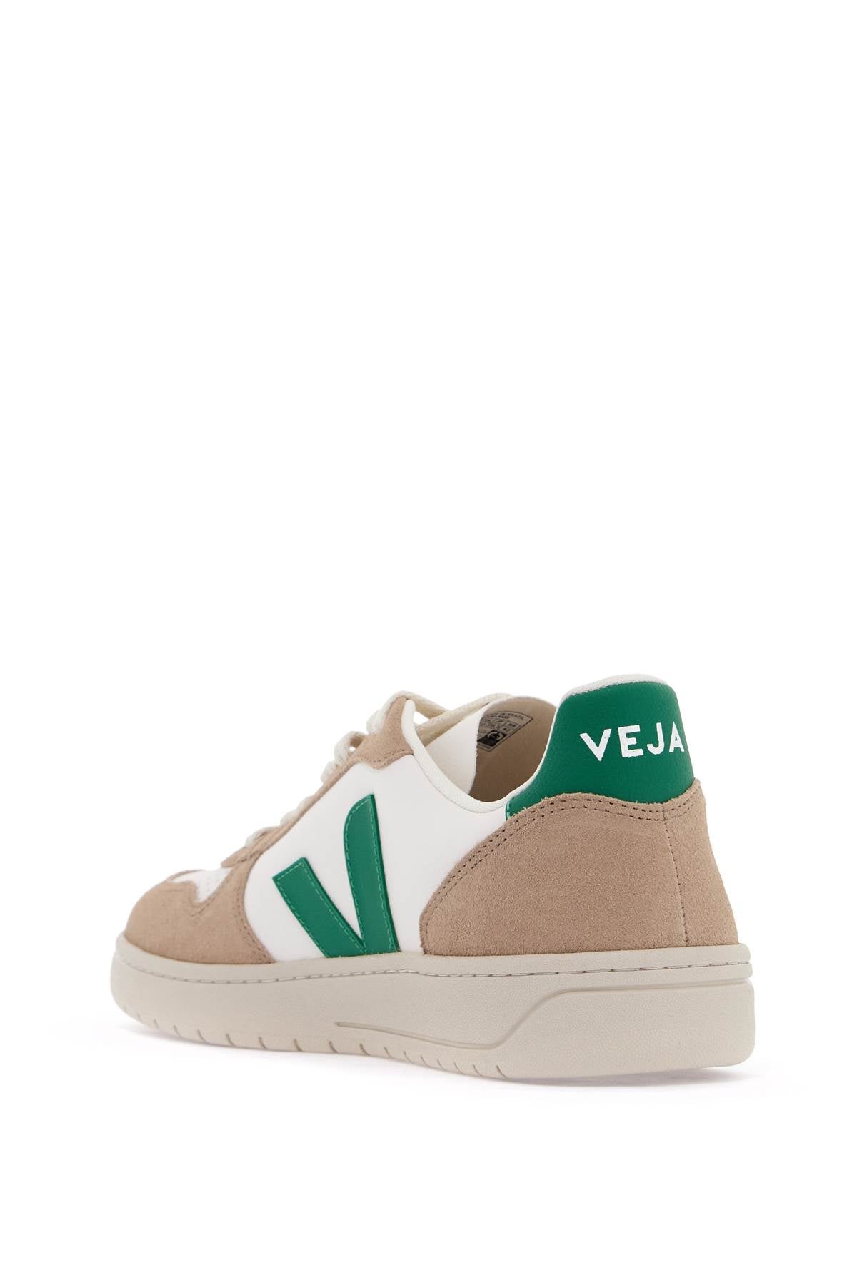 Veja V-10 Chromefree Leather Sneakers image 2